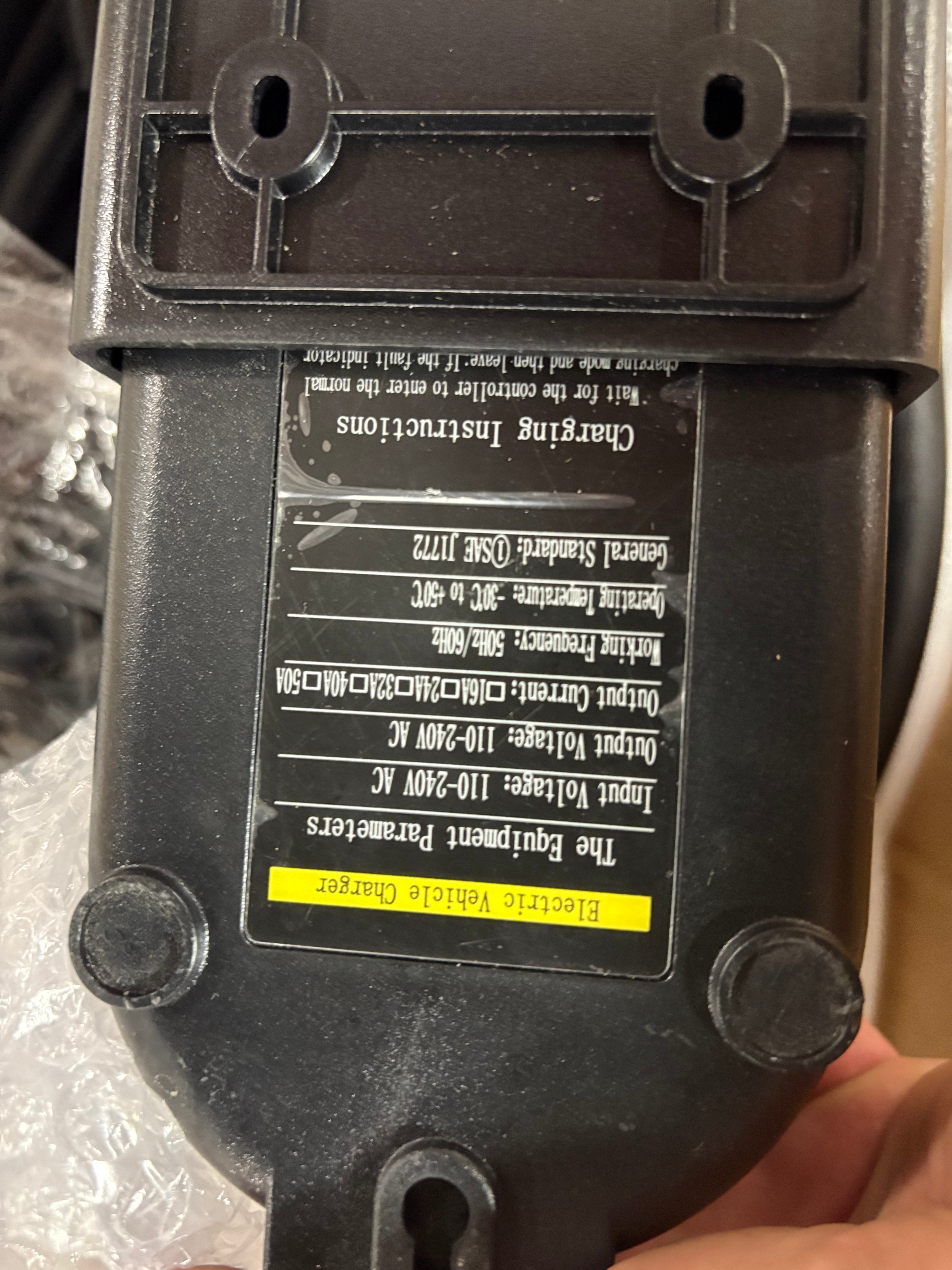 Universal Portable Level 2 EV Charger 32Amp 240V Electric Car Charger for All North American EVs Includes J1772 and Tesla, 25FT EV Charging Cable with NEMA 14-50 Plug (with Tesla Adapter)