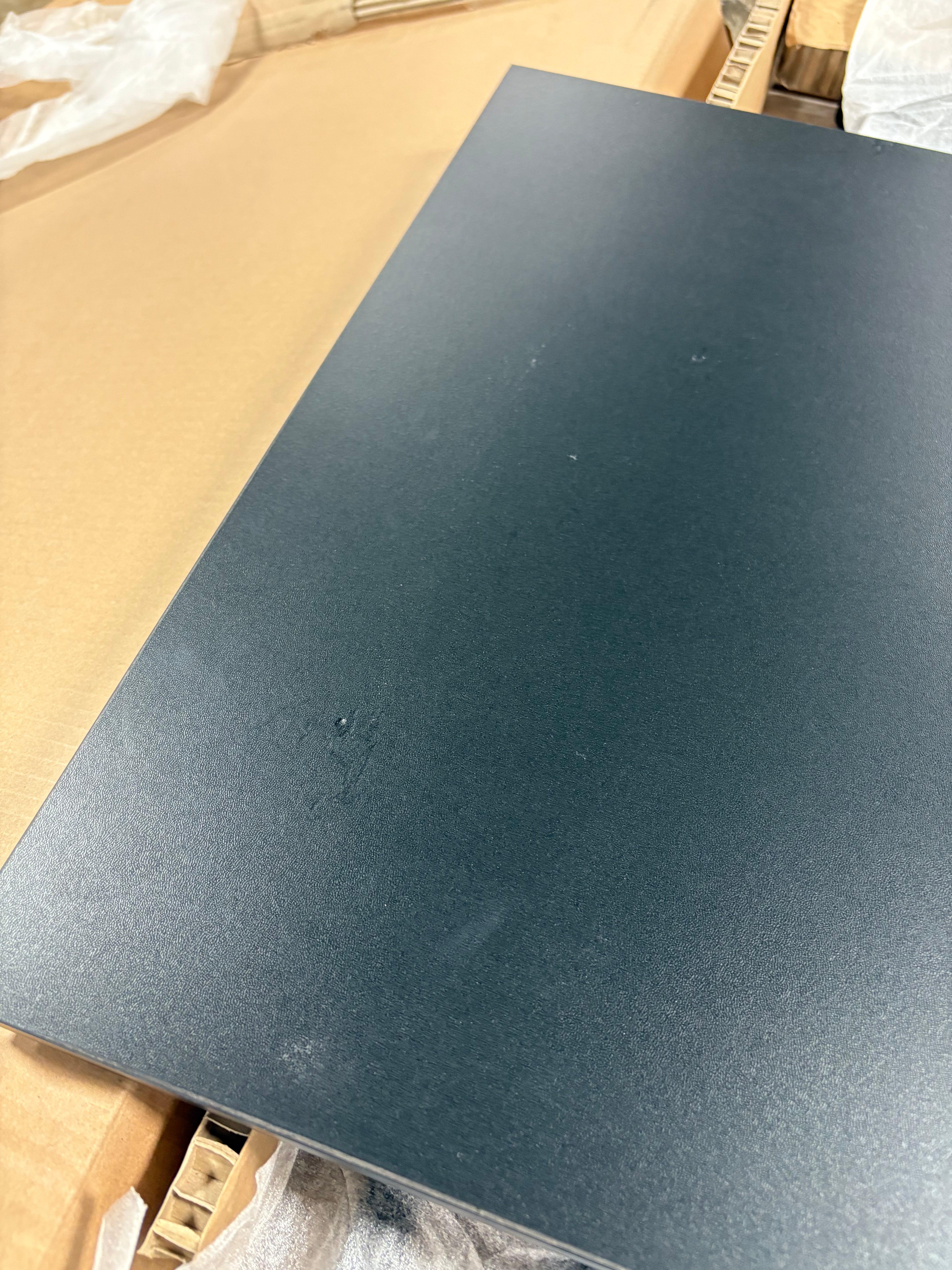 Wood and Metal Coffee Table with Storage Shelf