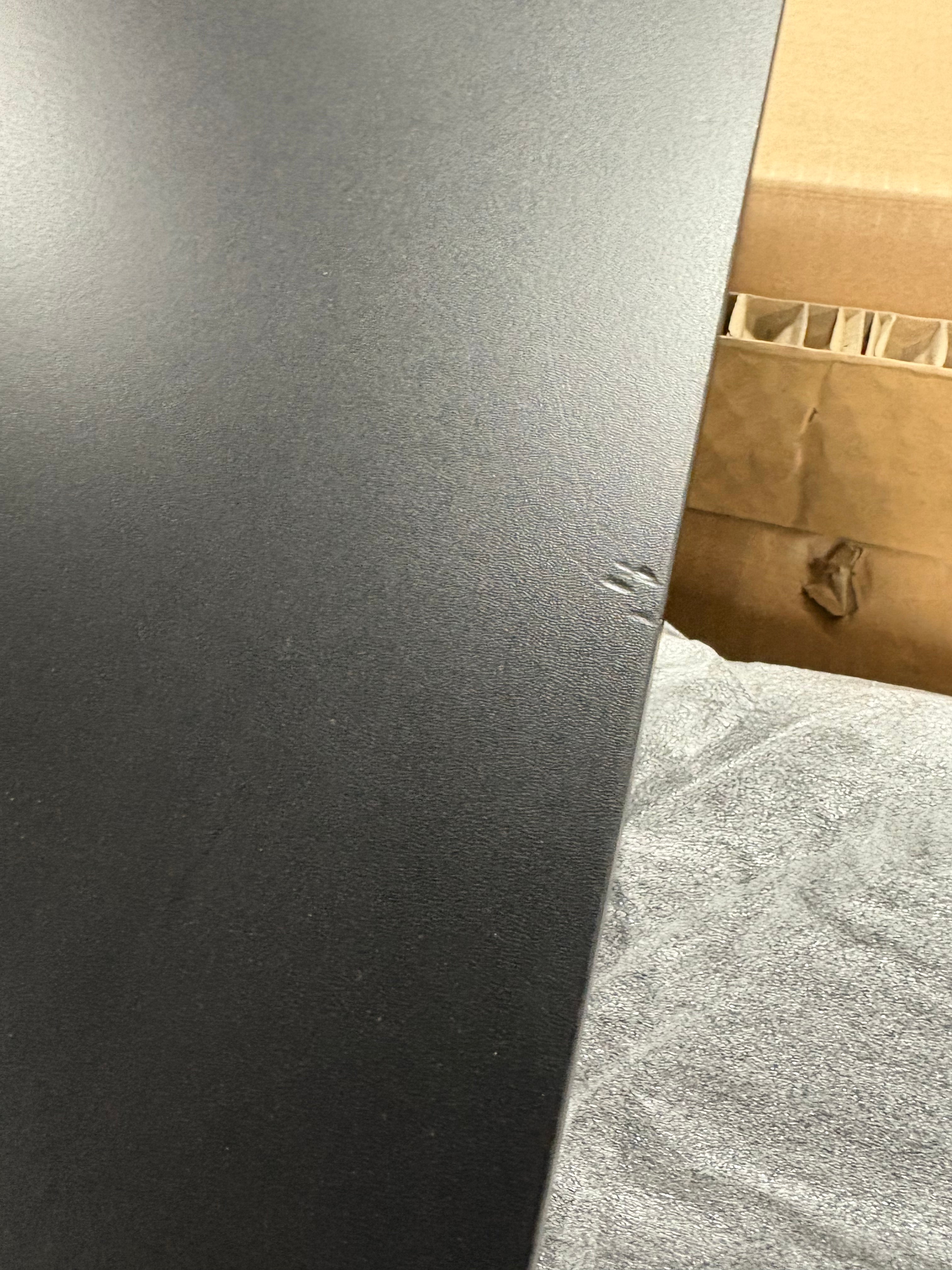 Wood and Metal Coffee Table with Storage Shelf