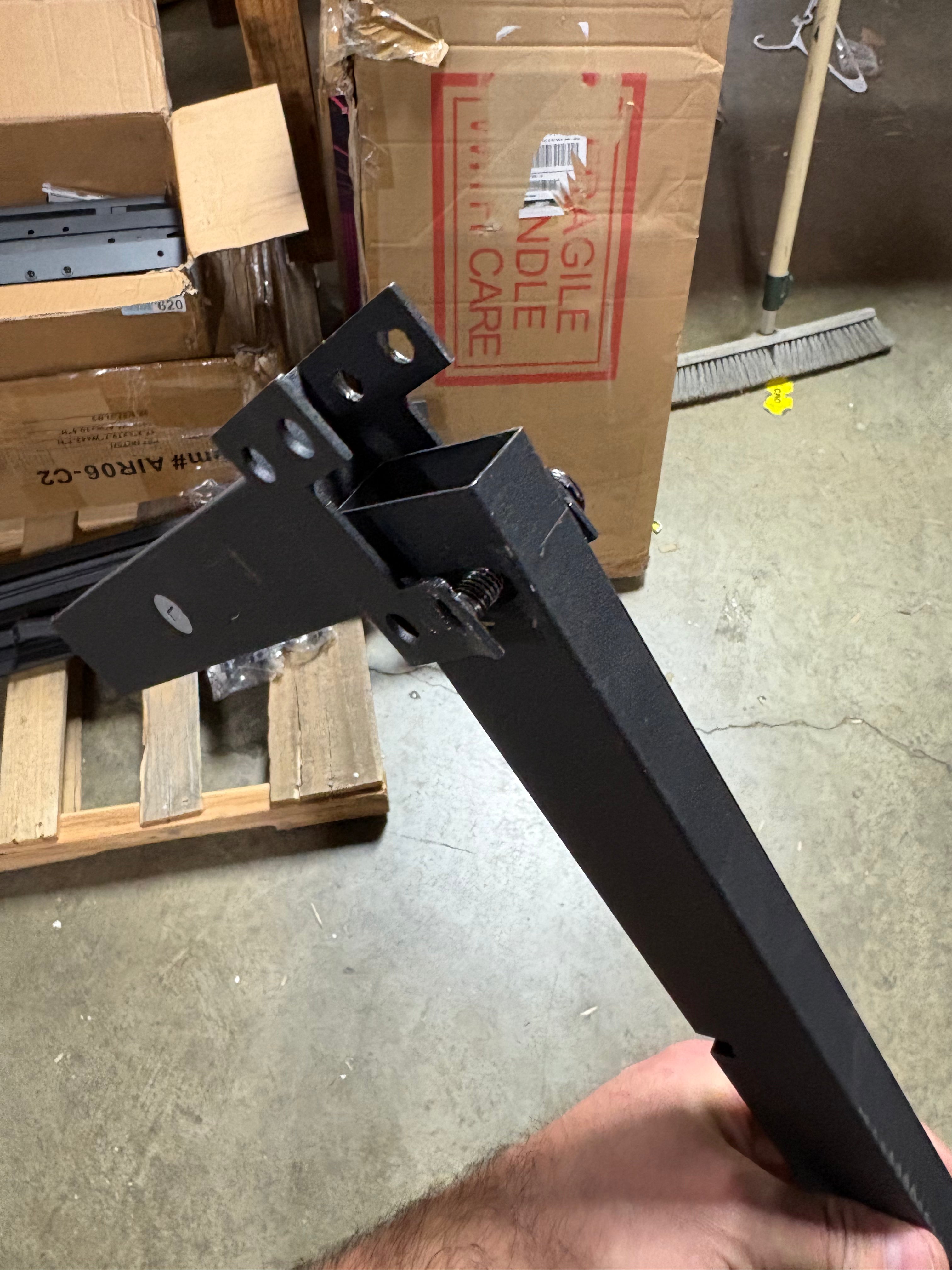 Cowen Floating Bed Frame with LED Lights Metal Slats Underbed Storage Space No Box Spring