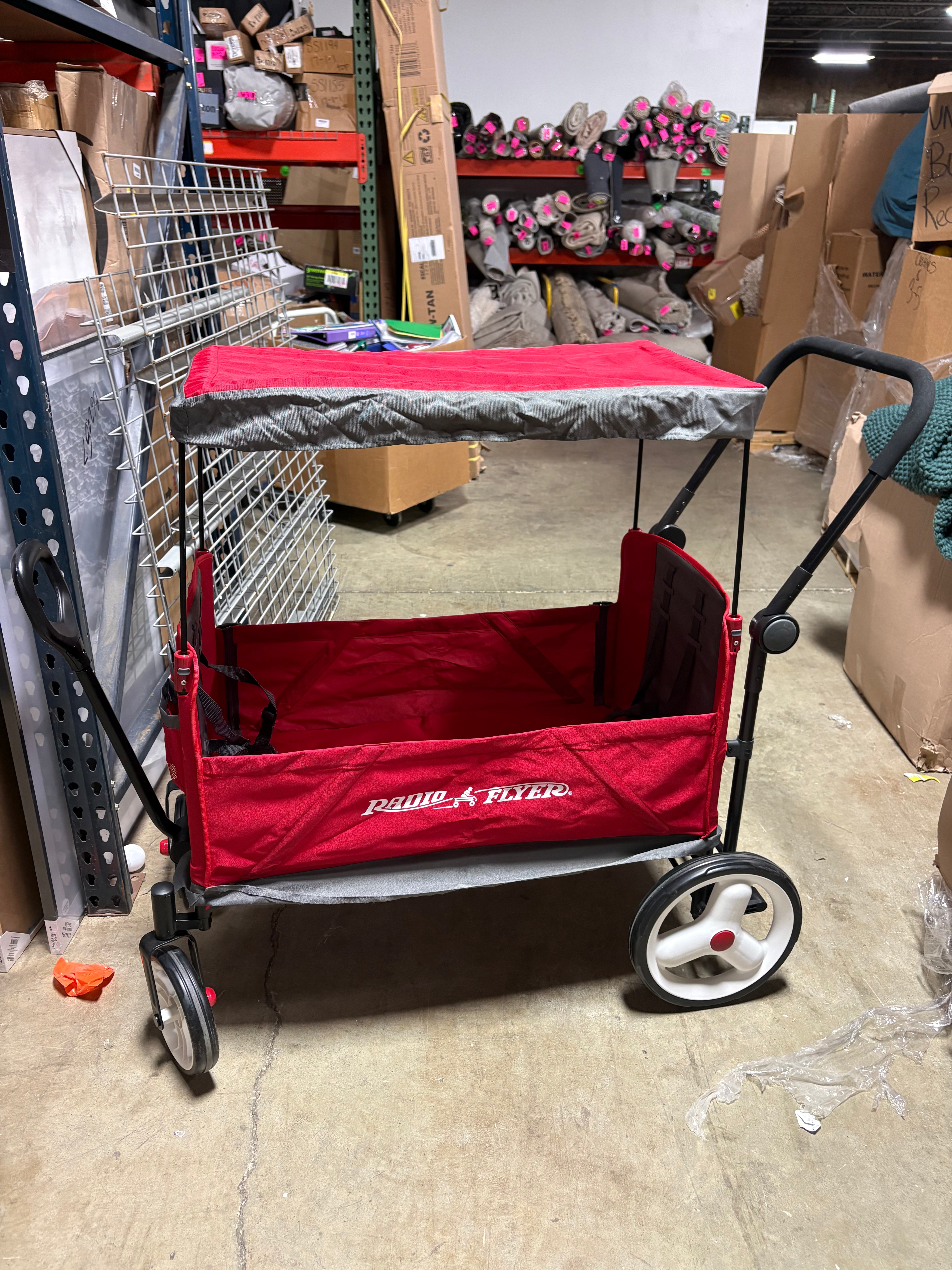 Convertible Kid & Cargo Stroller Wagon with Canopy – Salvage & Co Indy