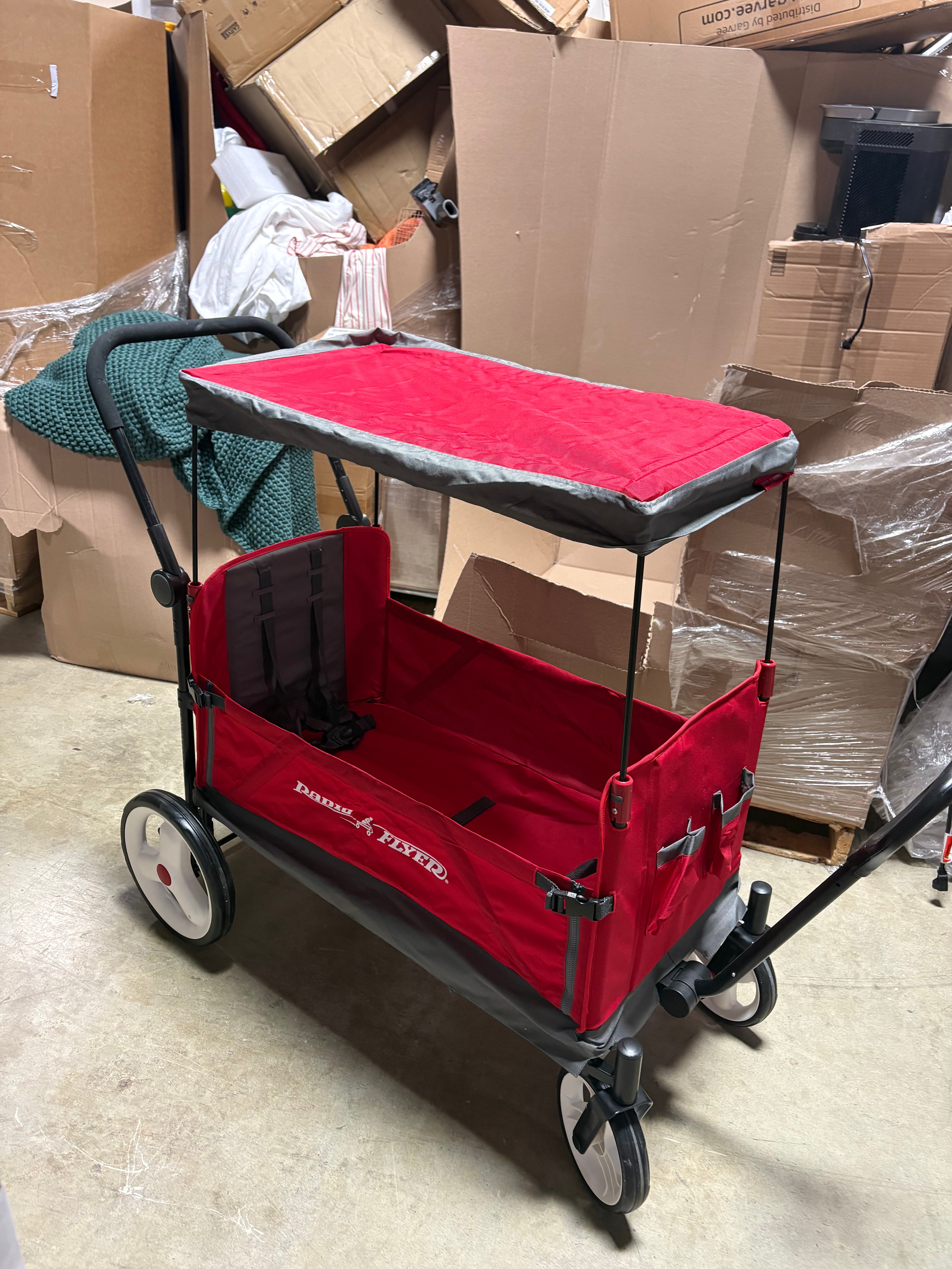 convertible stroller wagon with canopy Convertible Kid & Cargo Stroller Wagon with Canopy – Salvage & Co Indy