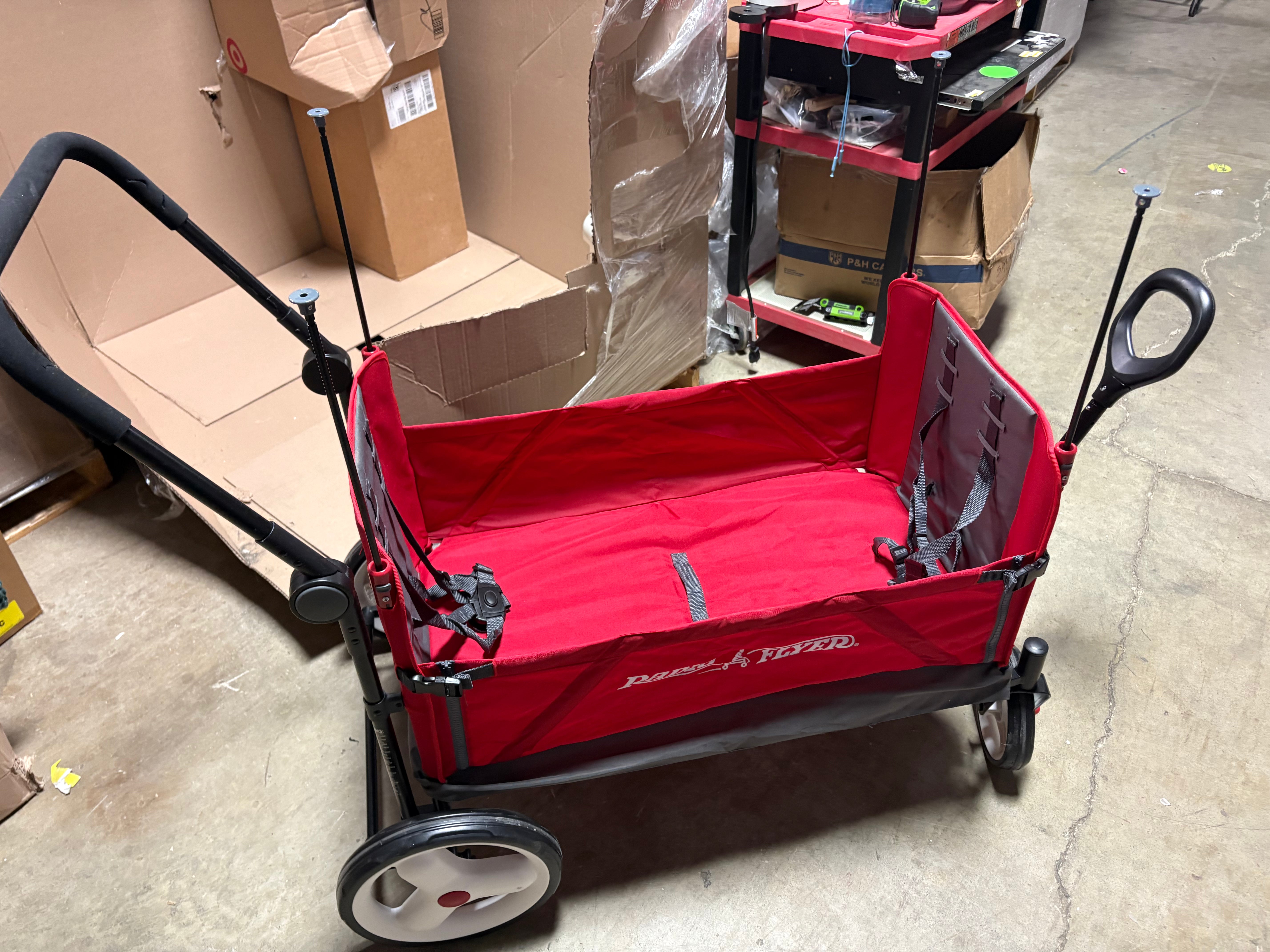 convertible stroller wagon with canopy Convertible Kid & Cargo Stroller Wagon with Canopy – Salvage & Co Indy