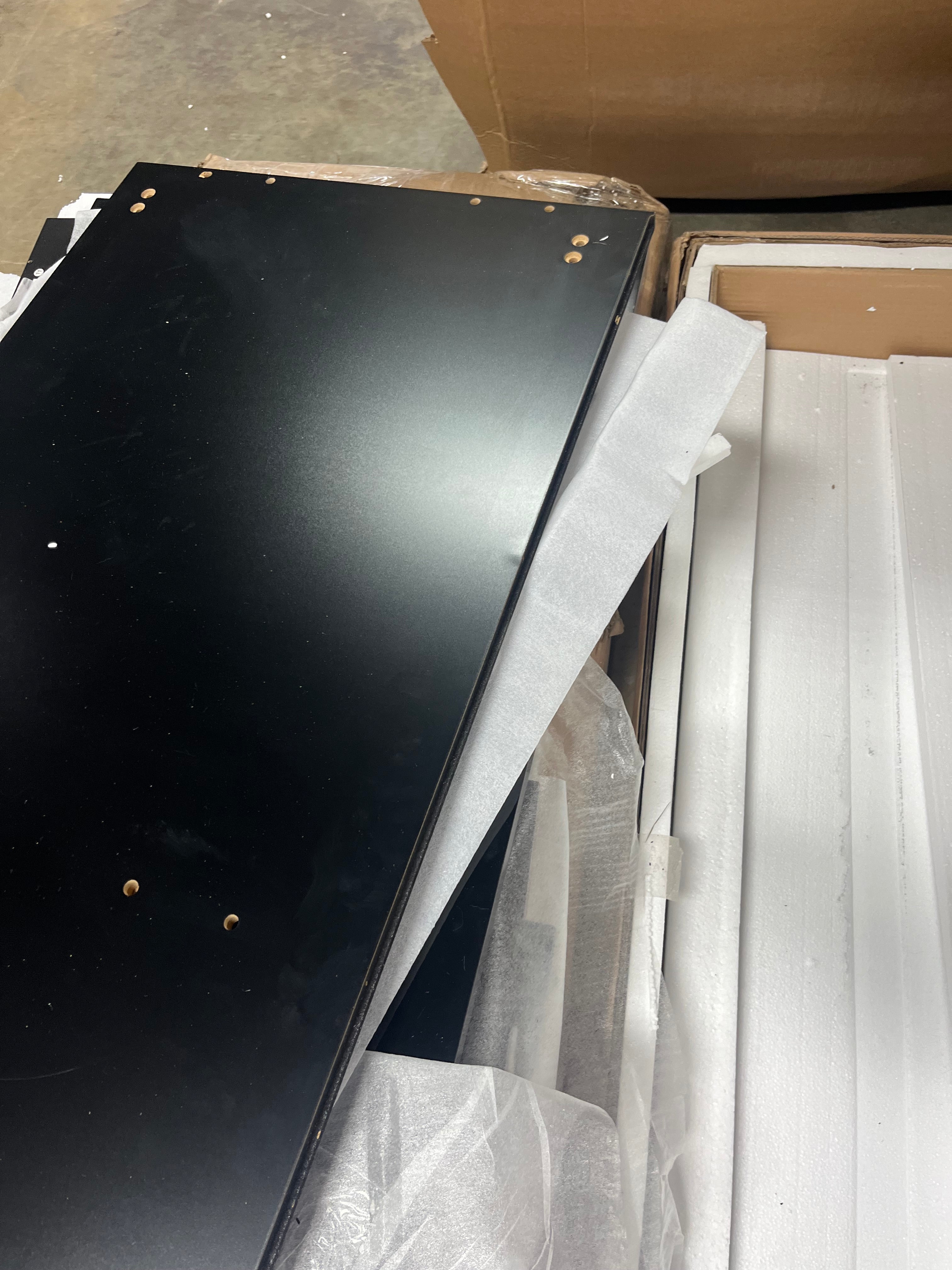 Black Elisa 47.9'' Wide Server