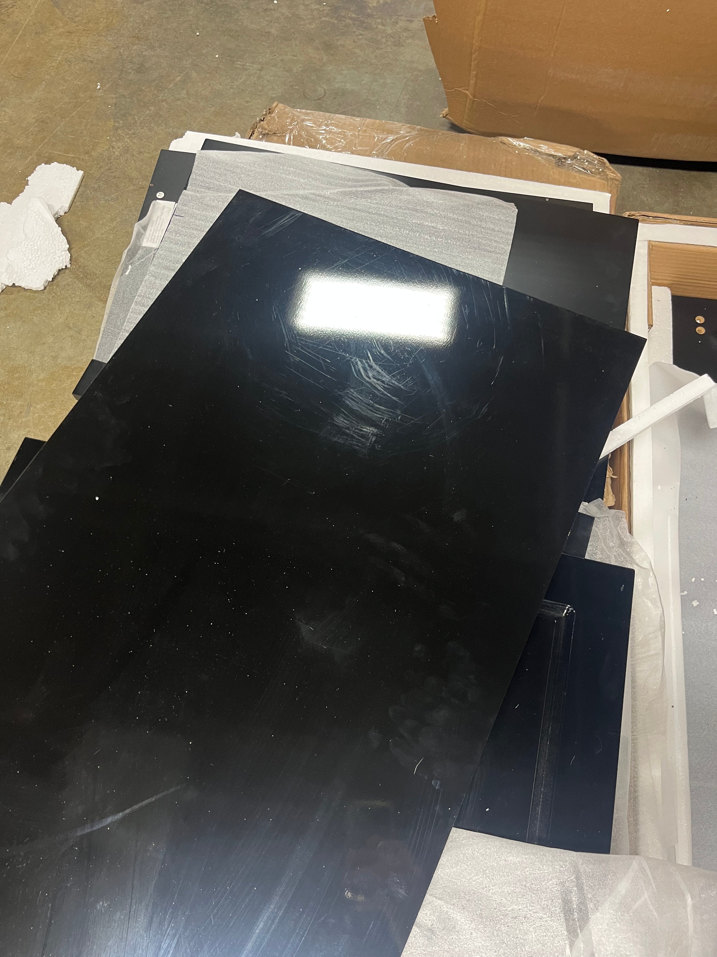 Black Elisa 47.9'' Wide Server