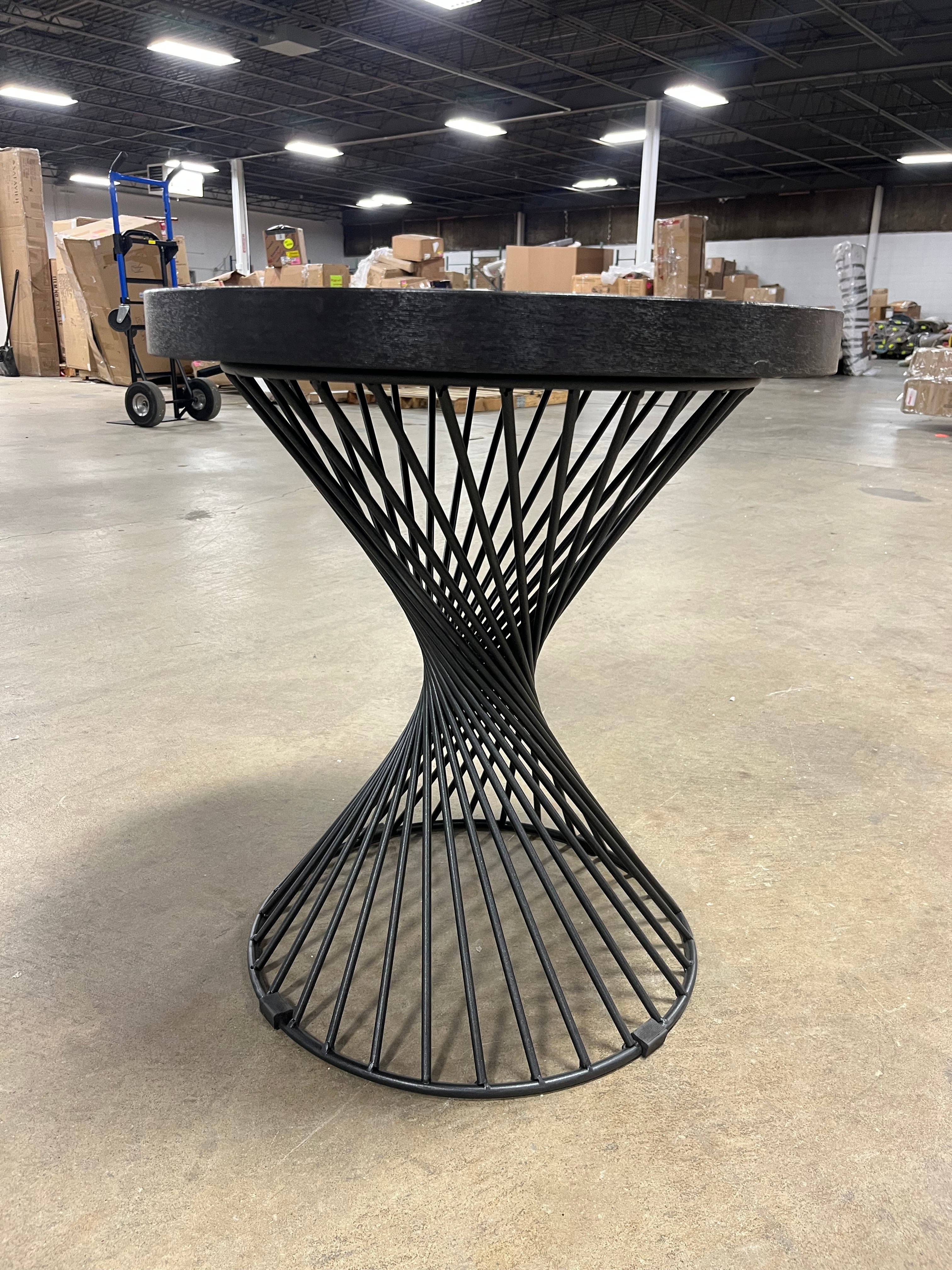 Abigail Drum End Table