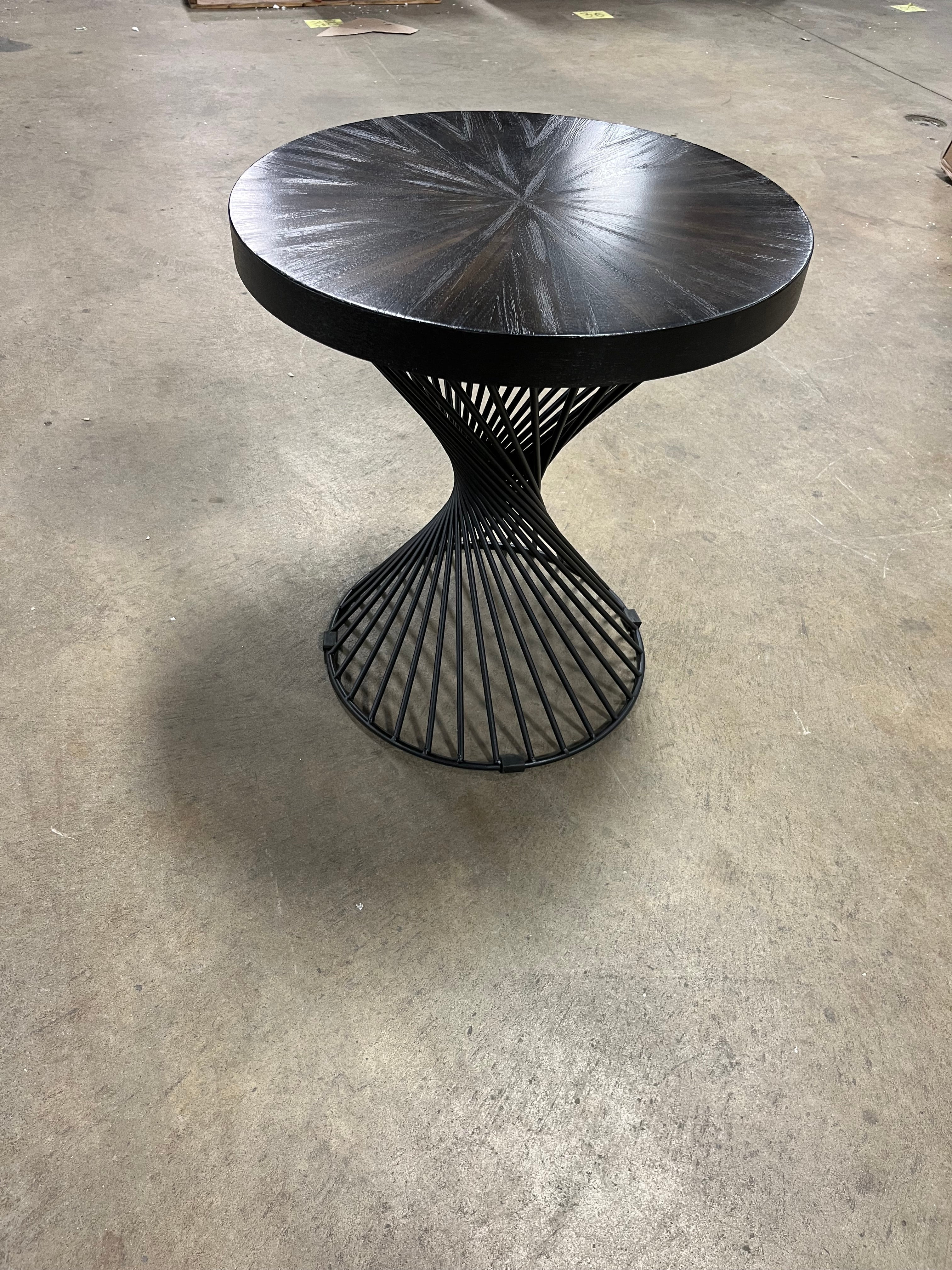 Abigail Drum End Table