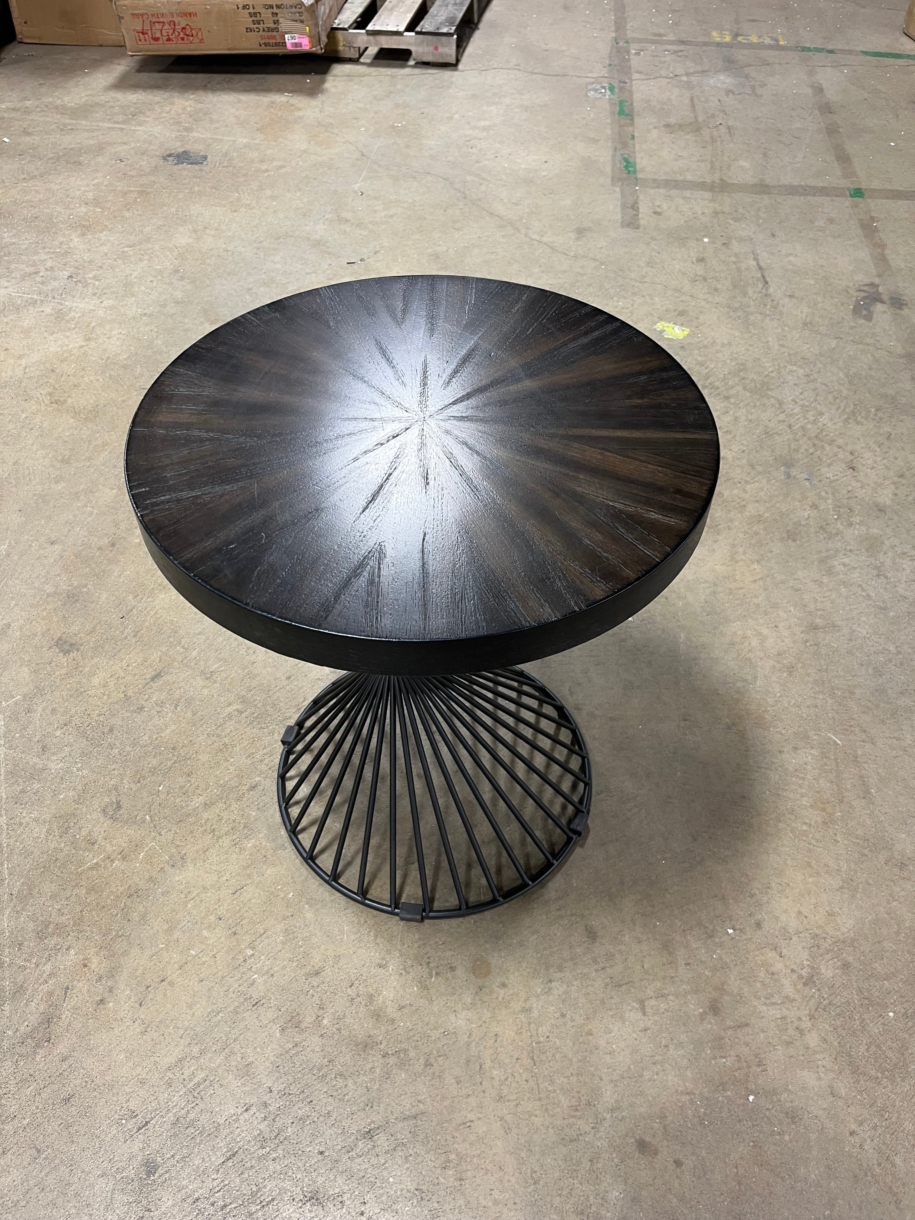Abigail Drum End Table