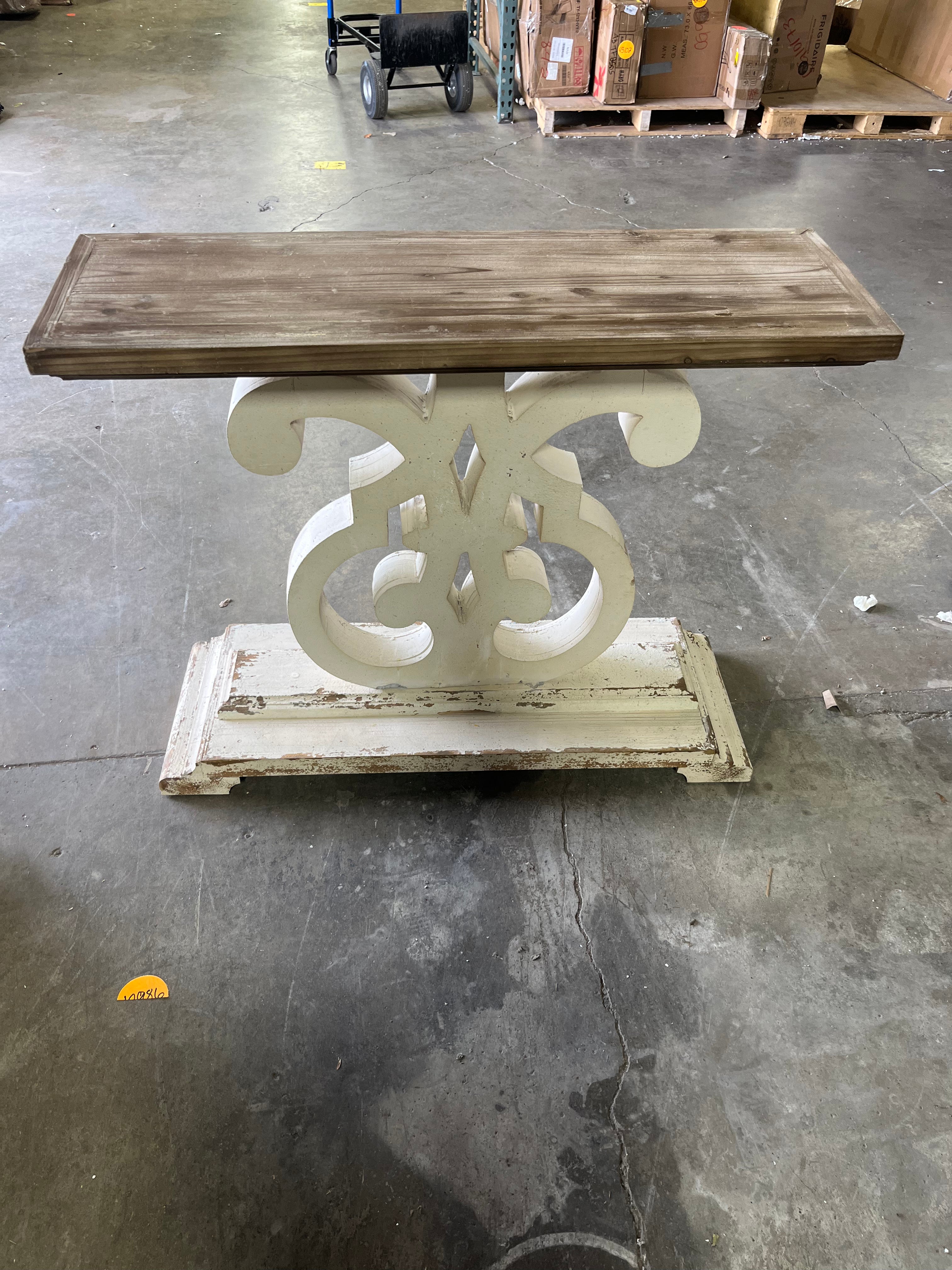 Bellamy 36-inch White Console Table