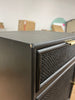 Benzara Accent Chest with 1 Door Cabinet and 1 Drawer, Black