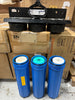 3-Stage Whole House Water Filtration System w/ Iron & Manganese Reducing Filter w/ Push-Fit Stainless Steel Hose