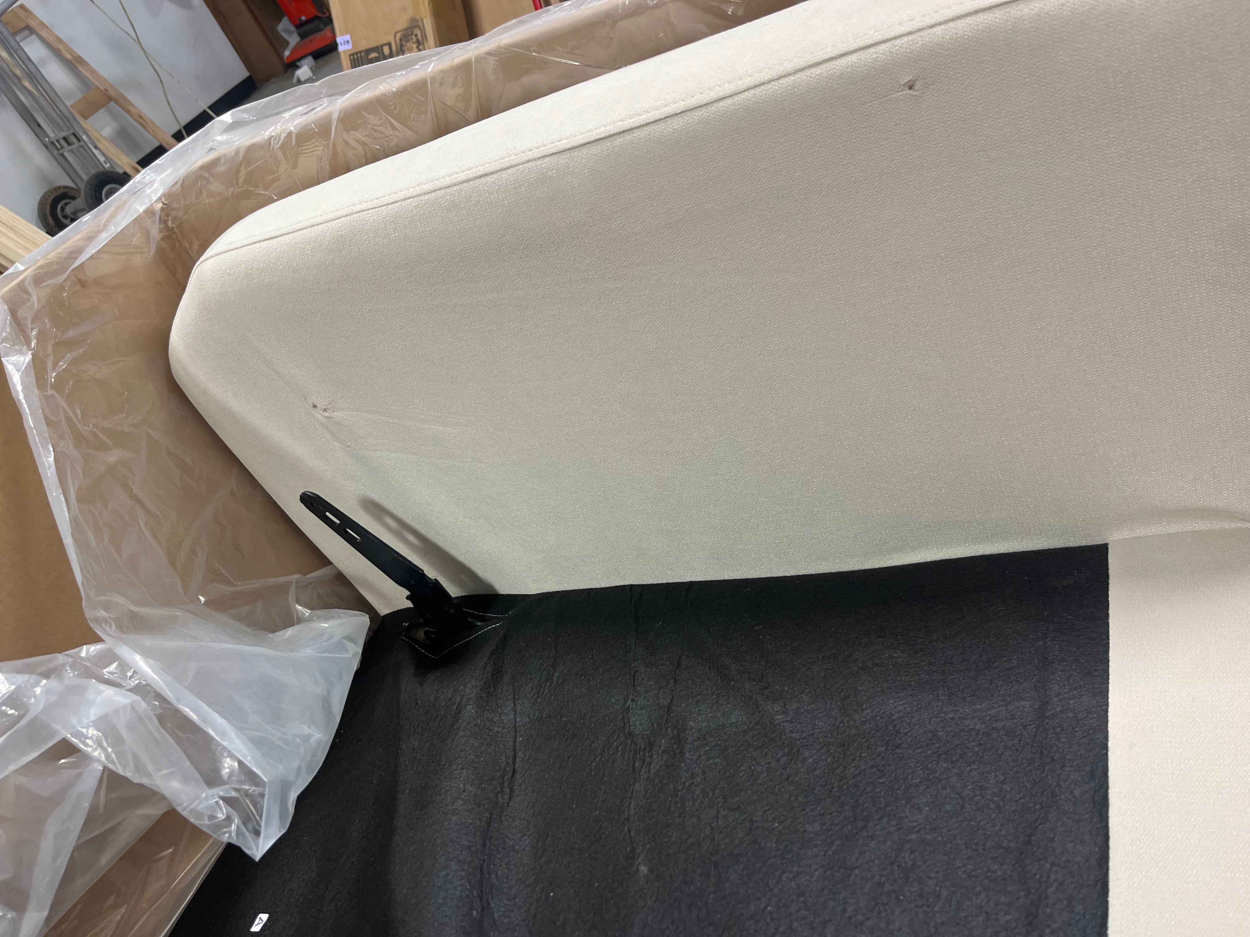 Ivory Storkcraft Timeless Recline Glider with USB - 2 Boxes
