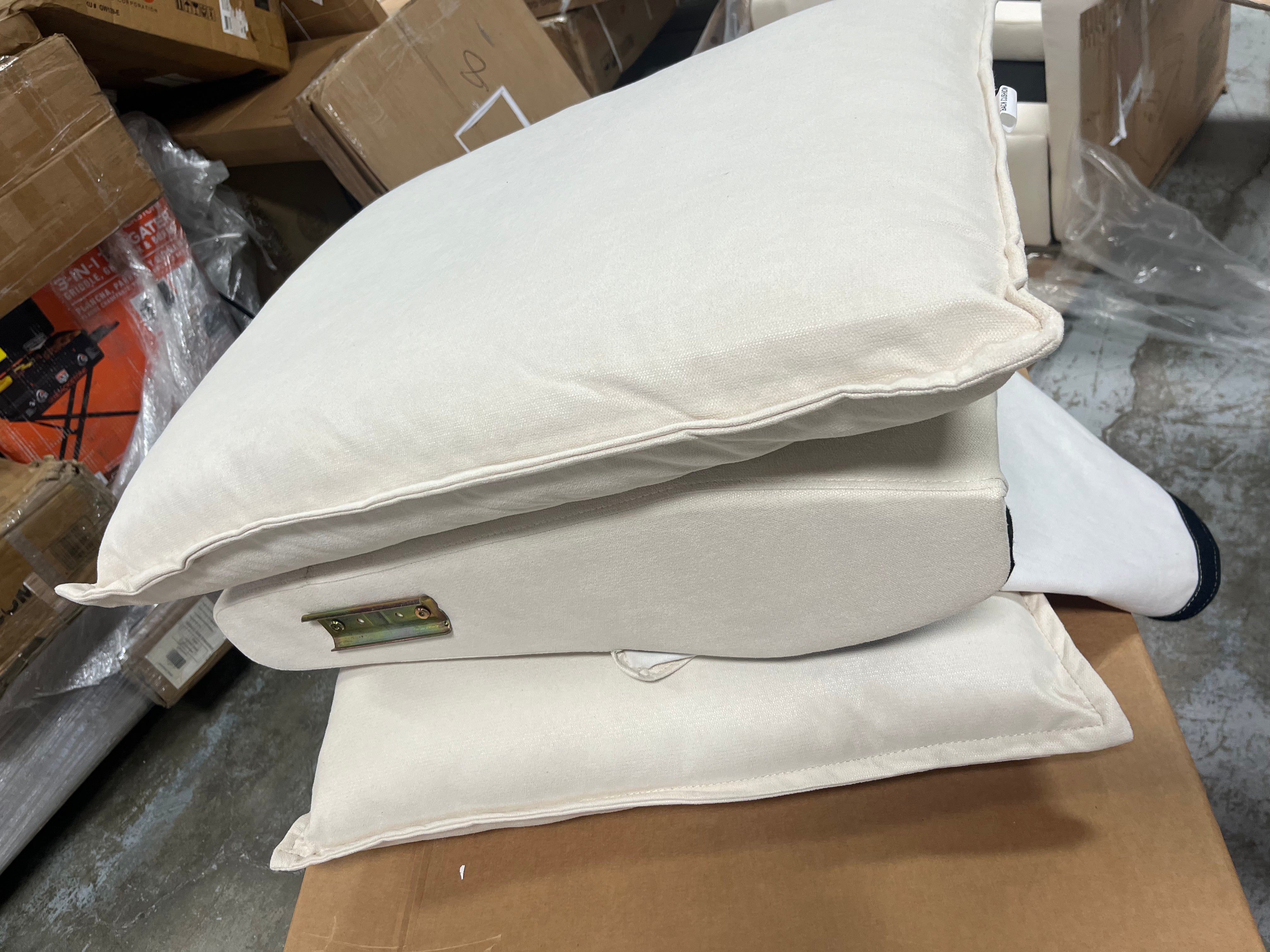 Ivory Storkcraft Timeless Recline Glider with USB - 2 Boxes