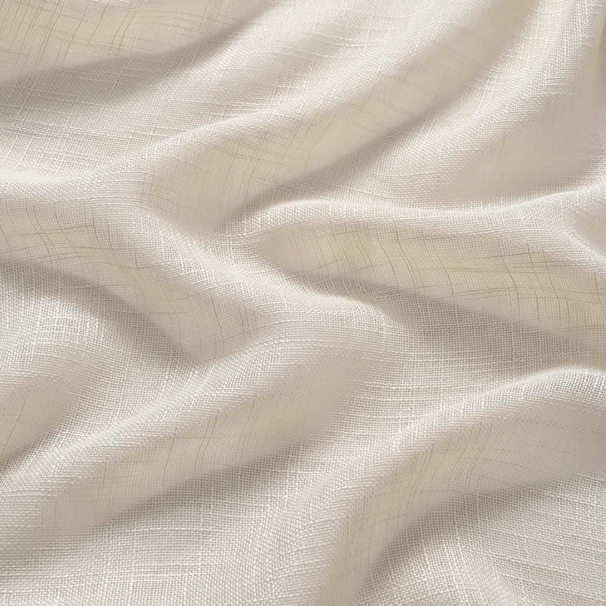 Draycott Polyester Linen like Textured Gromments Curtain Pair (Set of 2)