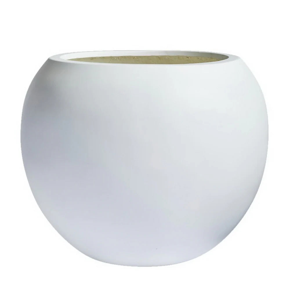 dreampatio riverside fiberstone modern sphere planter for indoor/outdoor Riverside Fiberstone Modern Sphere Planter for Indoor/Outdoor