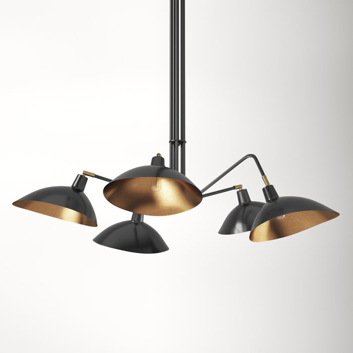 Duke 5 - Light Dimmable Geometric Chandelier