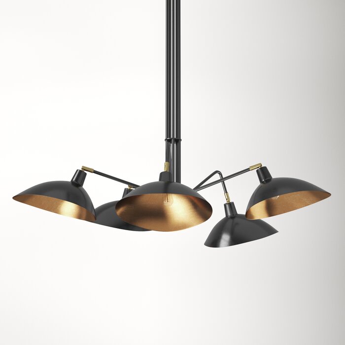 Duke 5 - Light Dimmable Geometric Chandelier