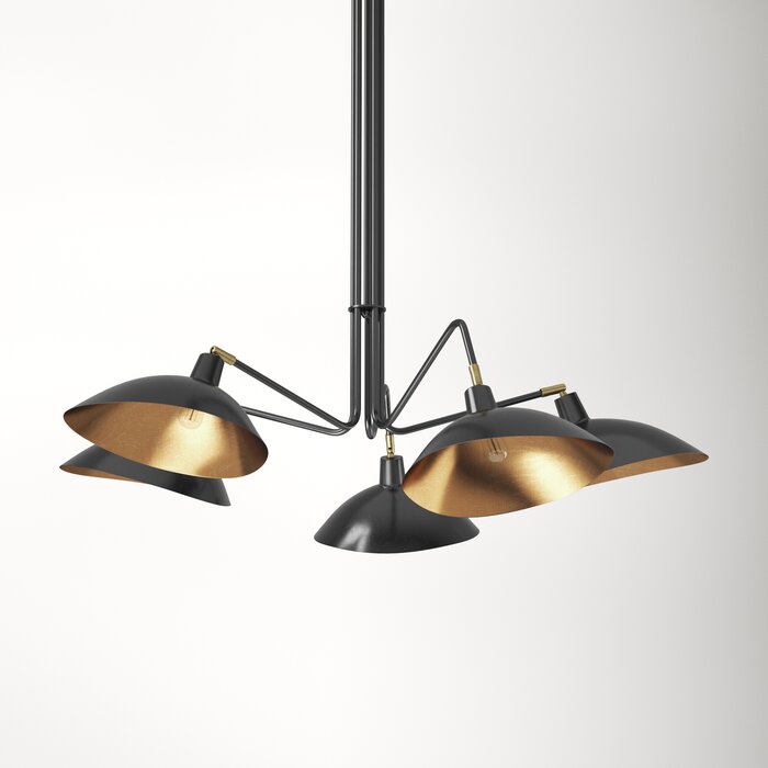 Duke 5 - Light Dimmable Geometric Chandelier
