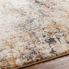 Dunigan Abstract Machine Woven Polypropylene Area Rug in Blue/Beige/Gray - 1'11 x 3'3