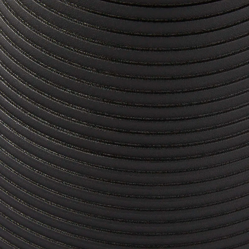 Black Durant Drum End Table