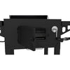 Barrel Charcoal Grill with Side Shelves