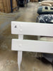 Premium Steel Frame Patio Bistro Set - White SHOWROOM ITEM