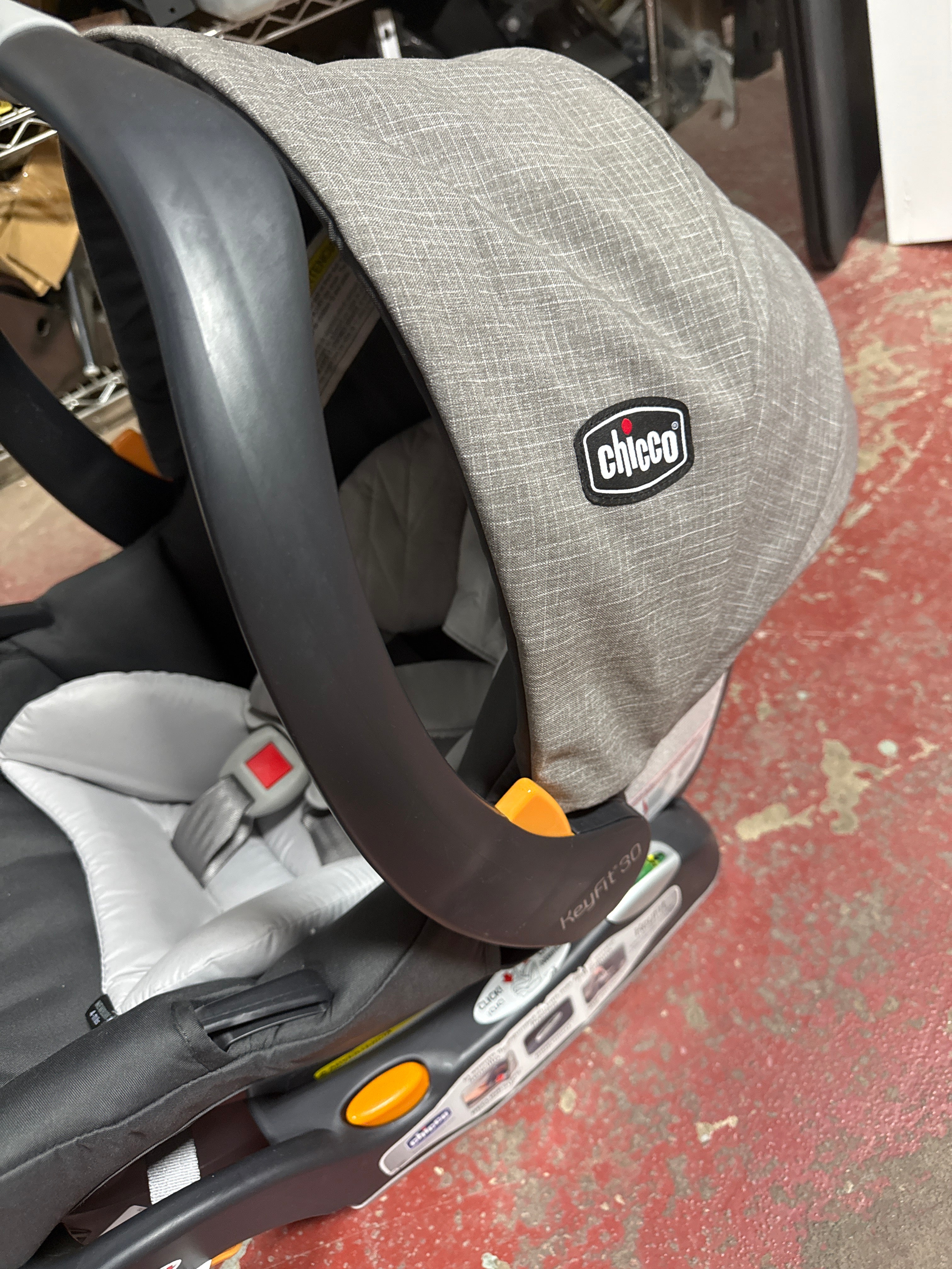 KeyFit 30 ClearTex Infant Car Seat