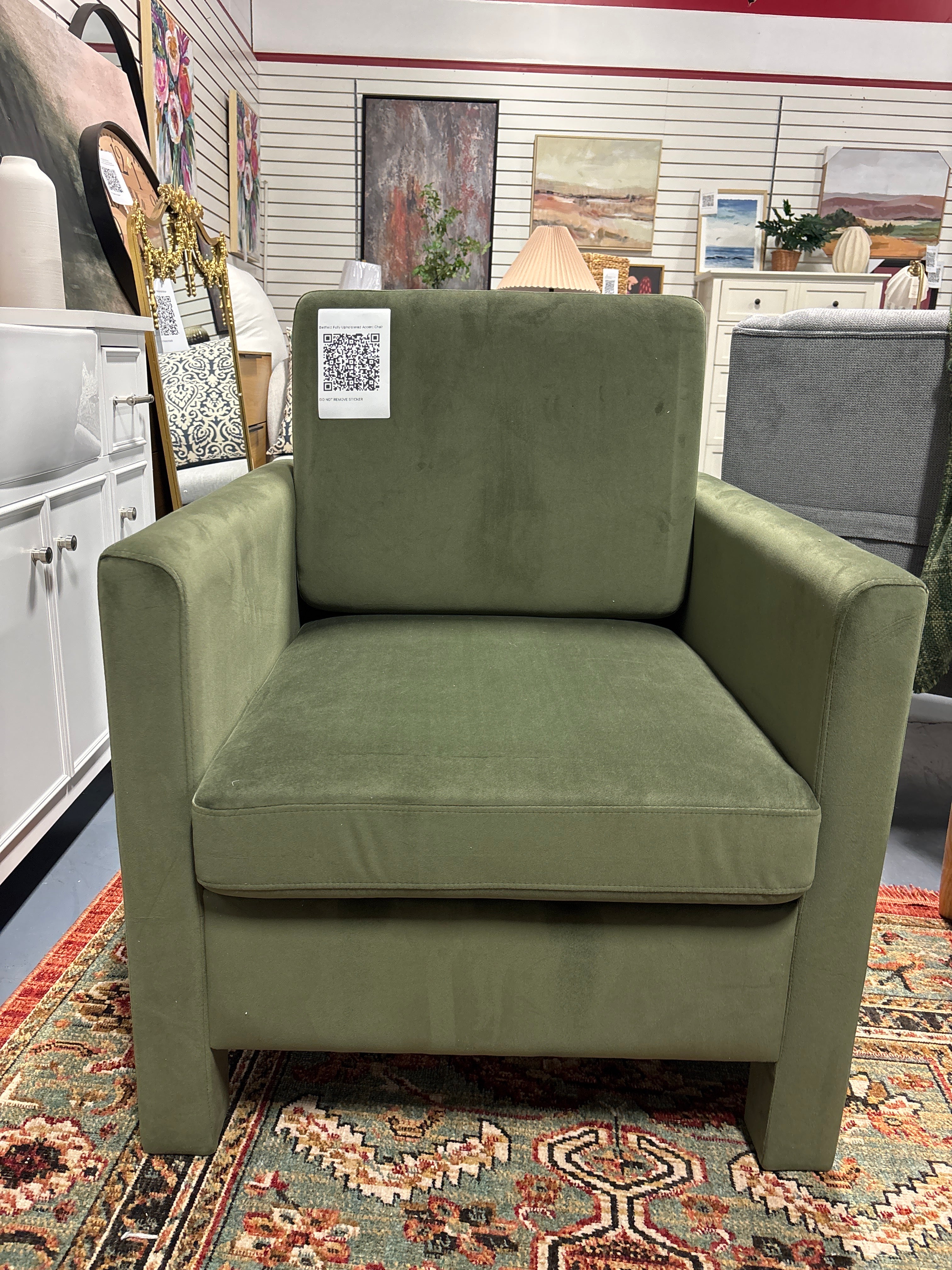 Bellfield Fully Upholstered Accent Chair SHOWROOM ITEM