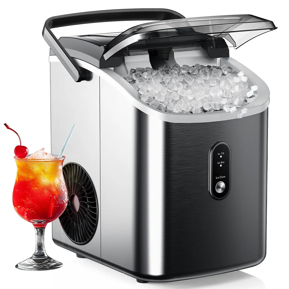 Nugget Ice Maker Countertop with Handle – Salvage & Co Indy