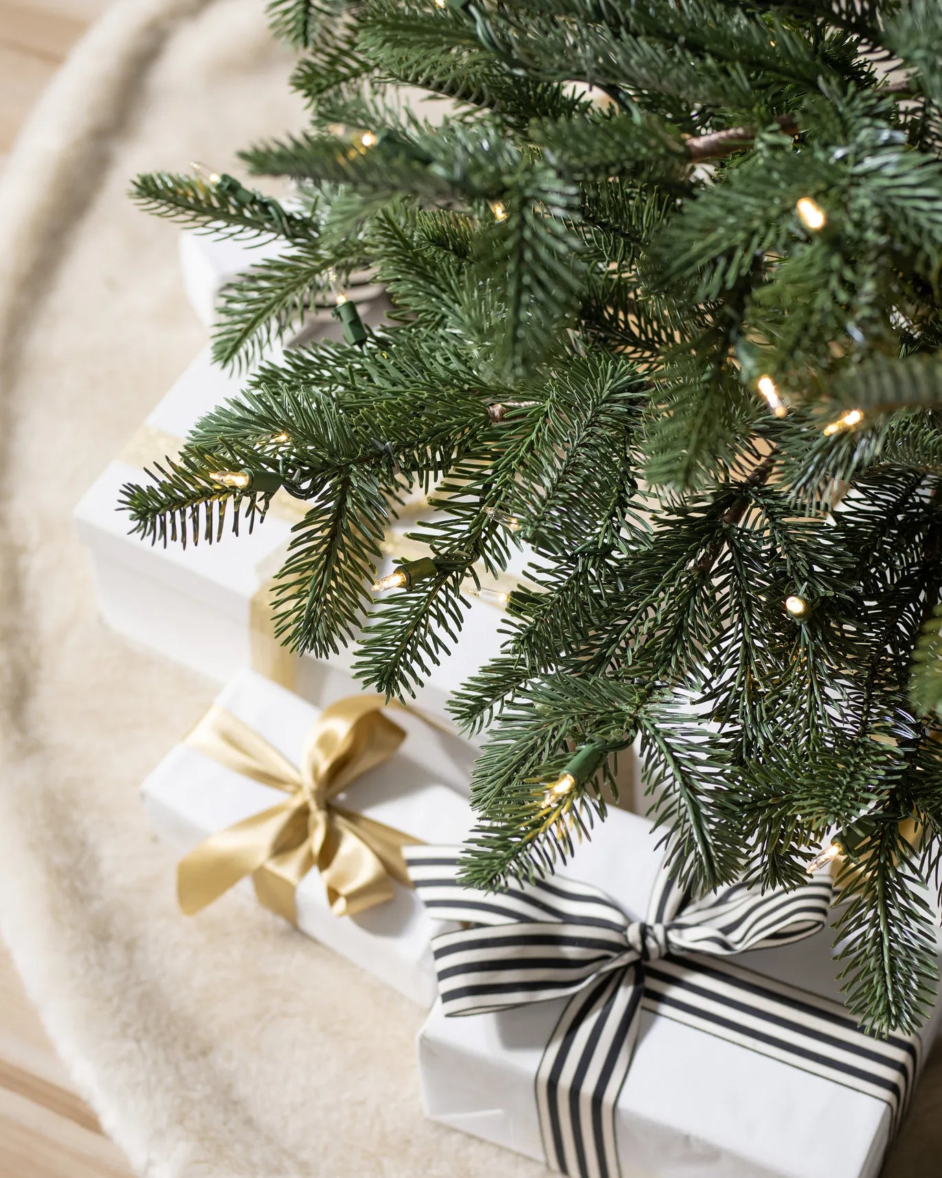 European Fir Christmas Tree Partial only