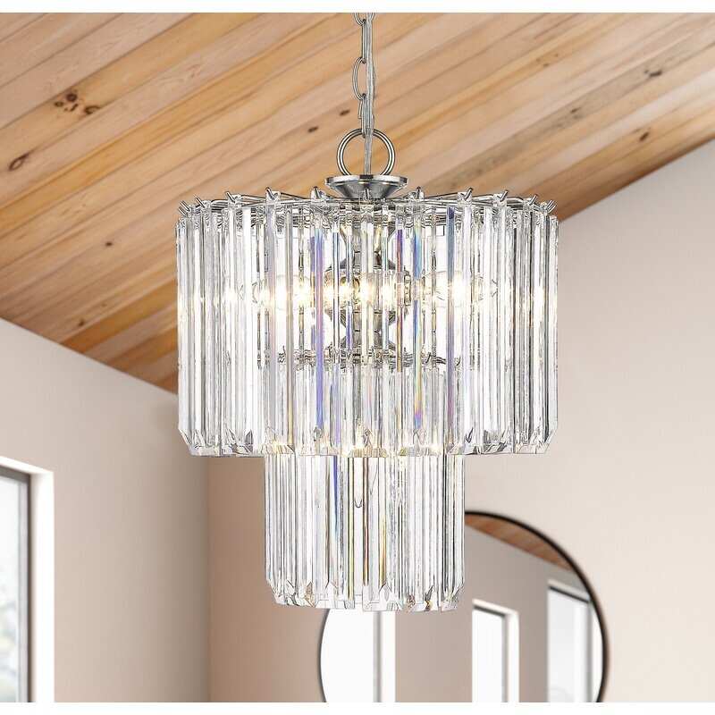 Eckenrode 9 - Light / 5 - Light Tiered Chandelier