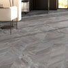 Eden Bardiglio Porcelain Wall & Floor Tile, 8 Pieces