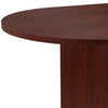 Mahogany Efrem 6 Foot (72 inch) Classic Oval Conference Table - Meeting Table