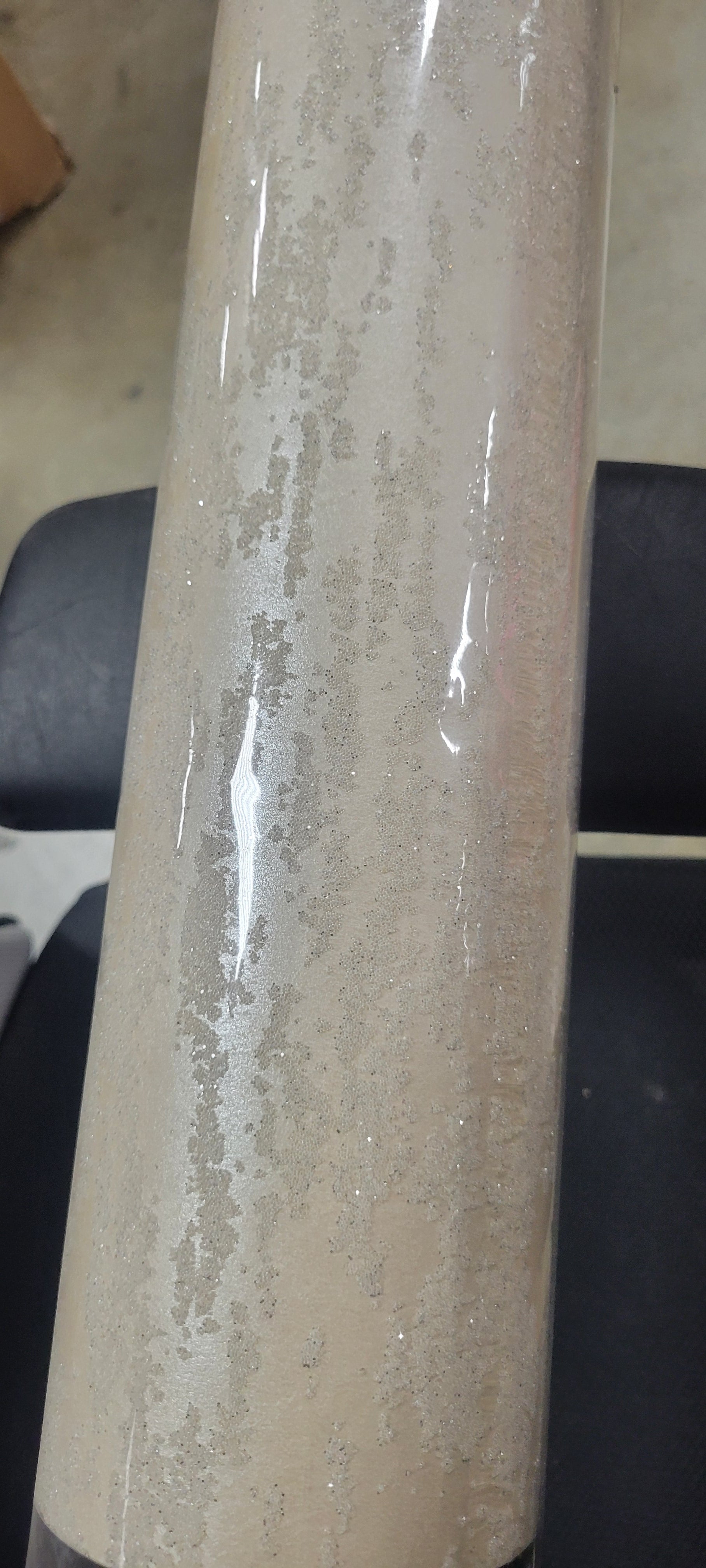 Glassbeads Cream Beige Tan Wallpaper
