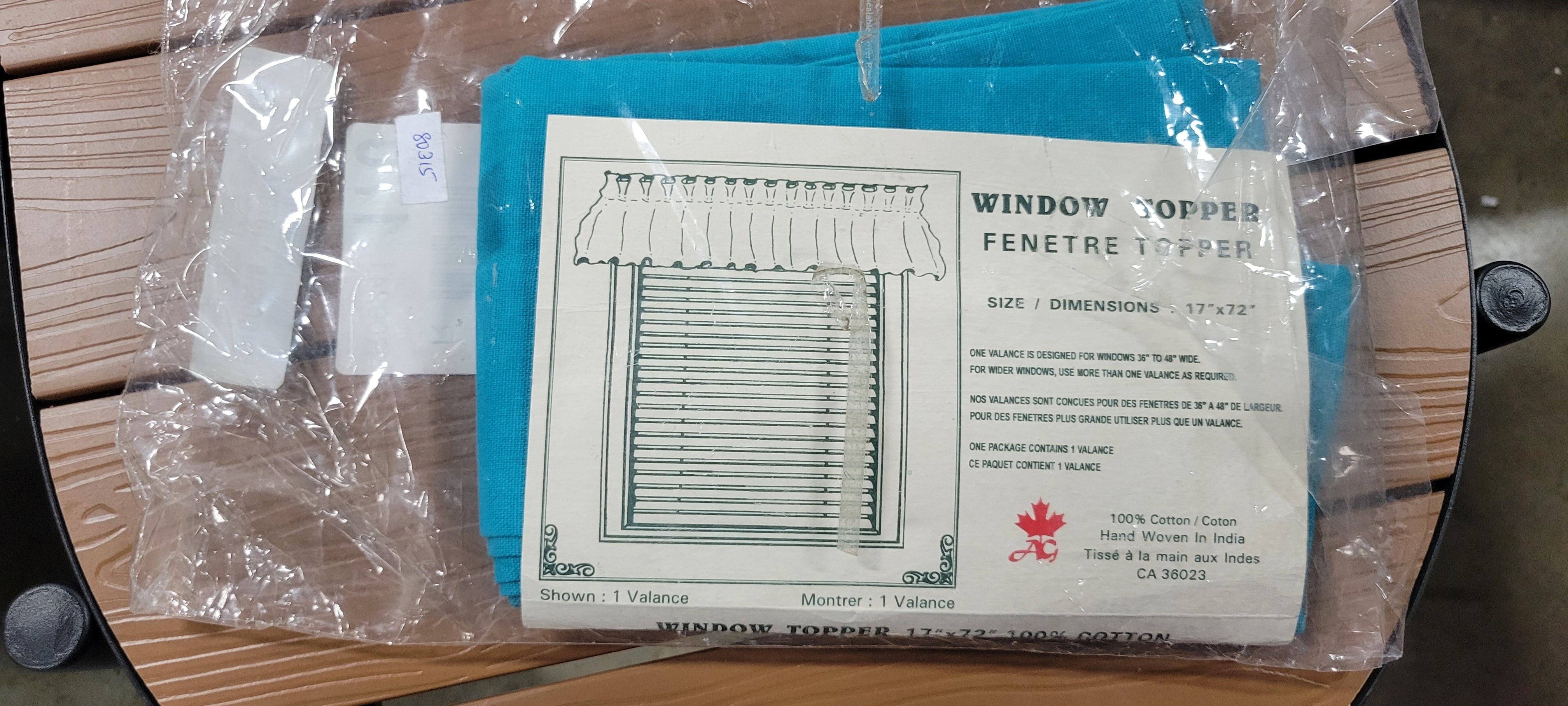 Pinnix Cotton Window Valance
