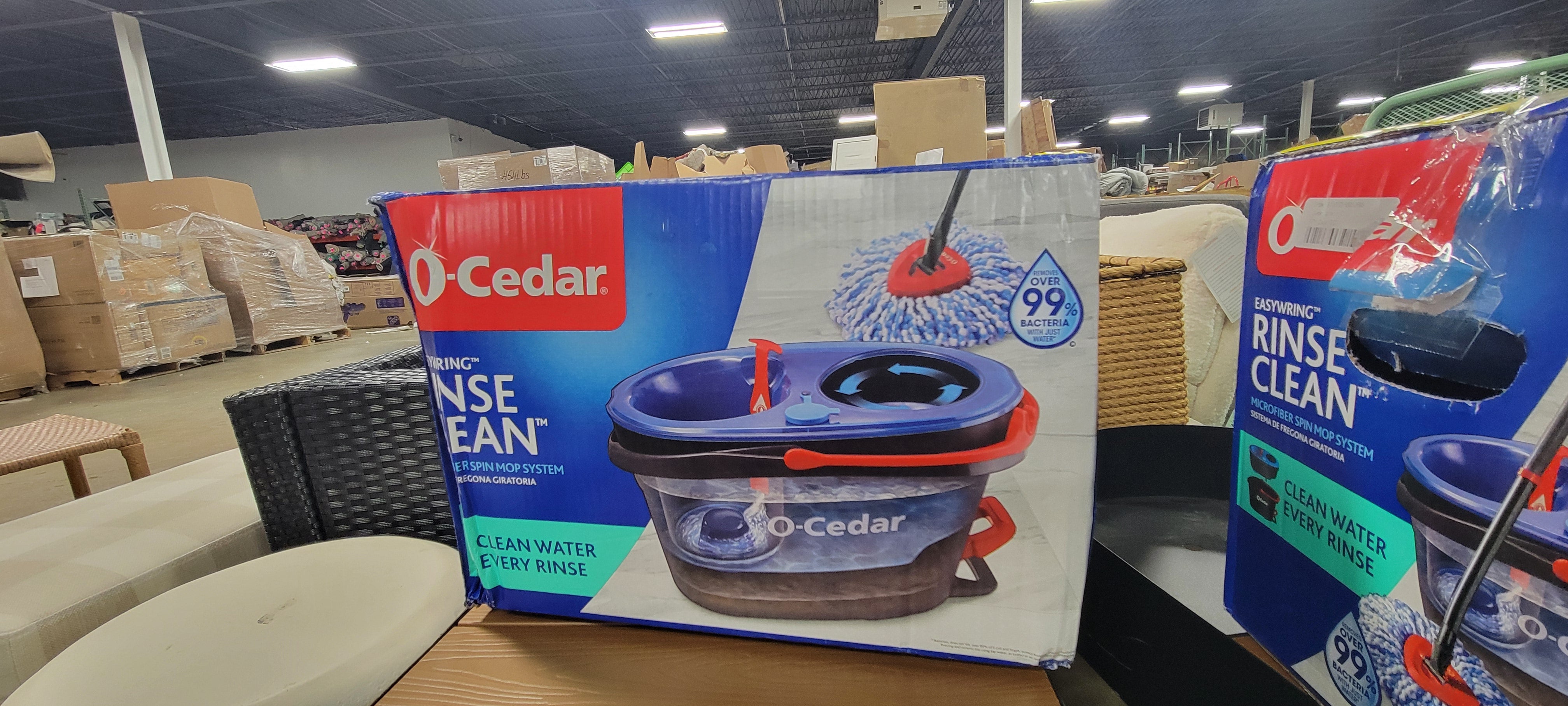 RinseClean Spin Mop & Bucket System