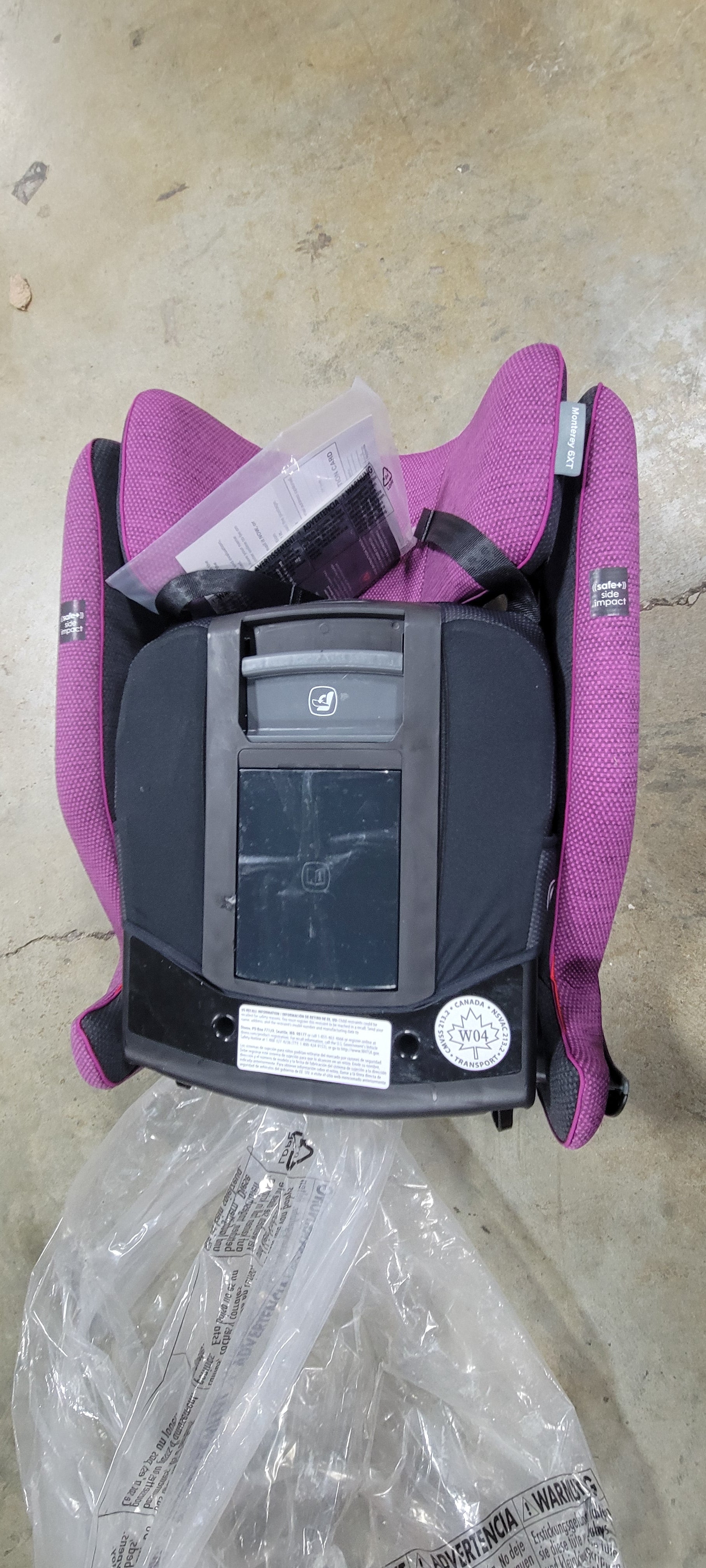 Monterey 6XT SafePlus High-Back Booster