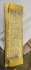 Modern 1-Light Vintage Gold Leaf LED Wall Sconce