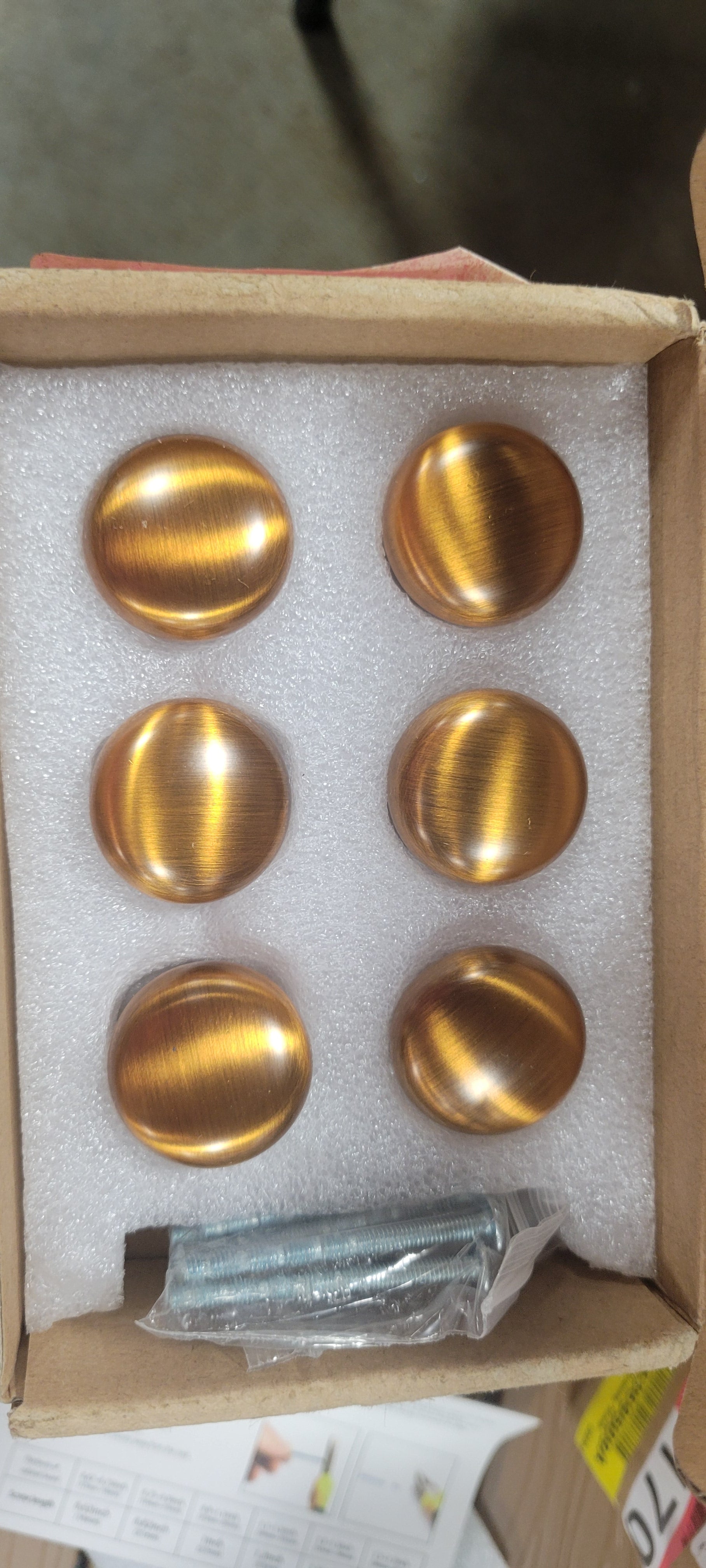 Multi-colored Classic Drawer Knob Mushroom Round Cabinet Knob