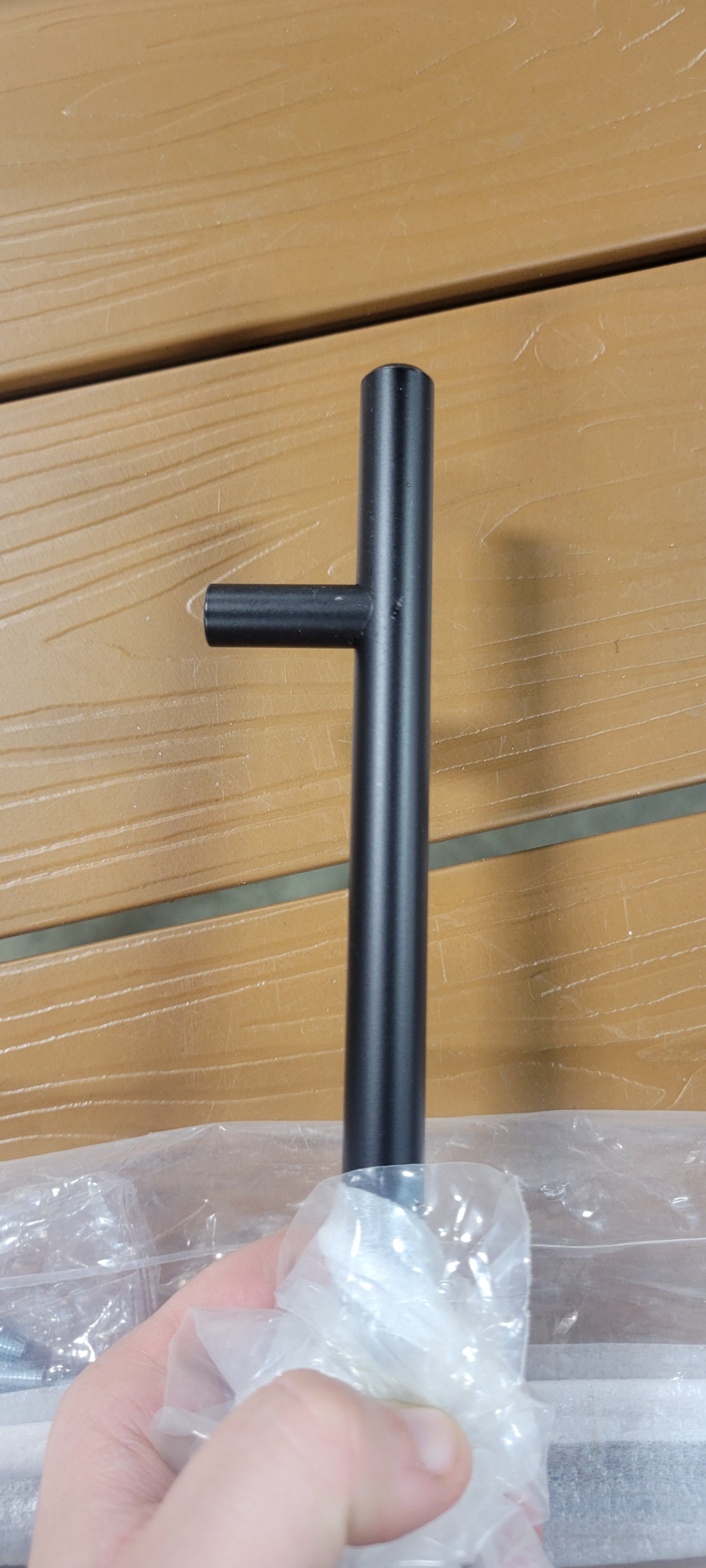 Bar Pulls Matte Black Bar Cabinet Pull - Set of 2