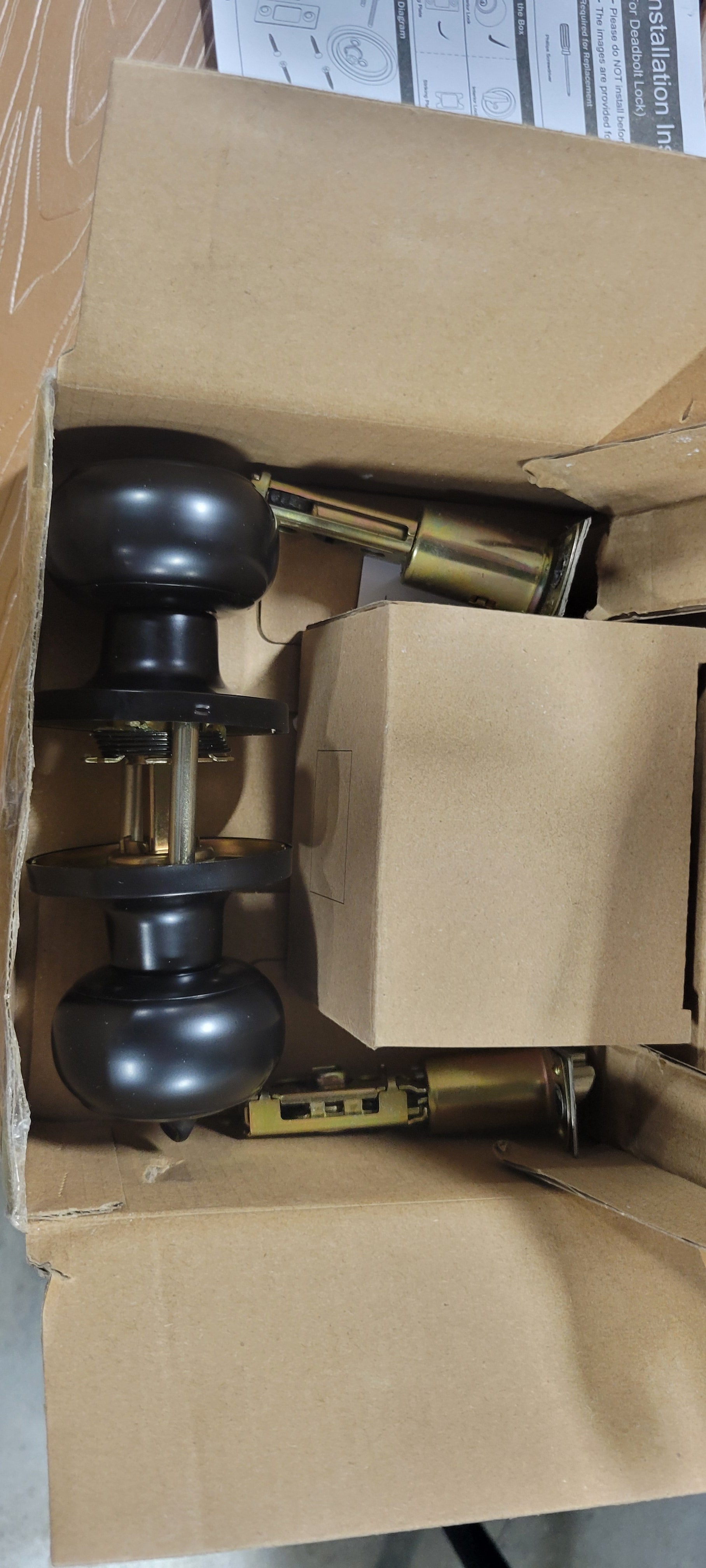 Handleset with Deadbolt