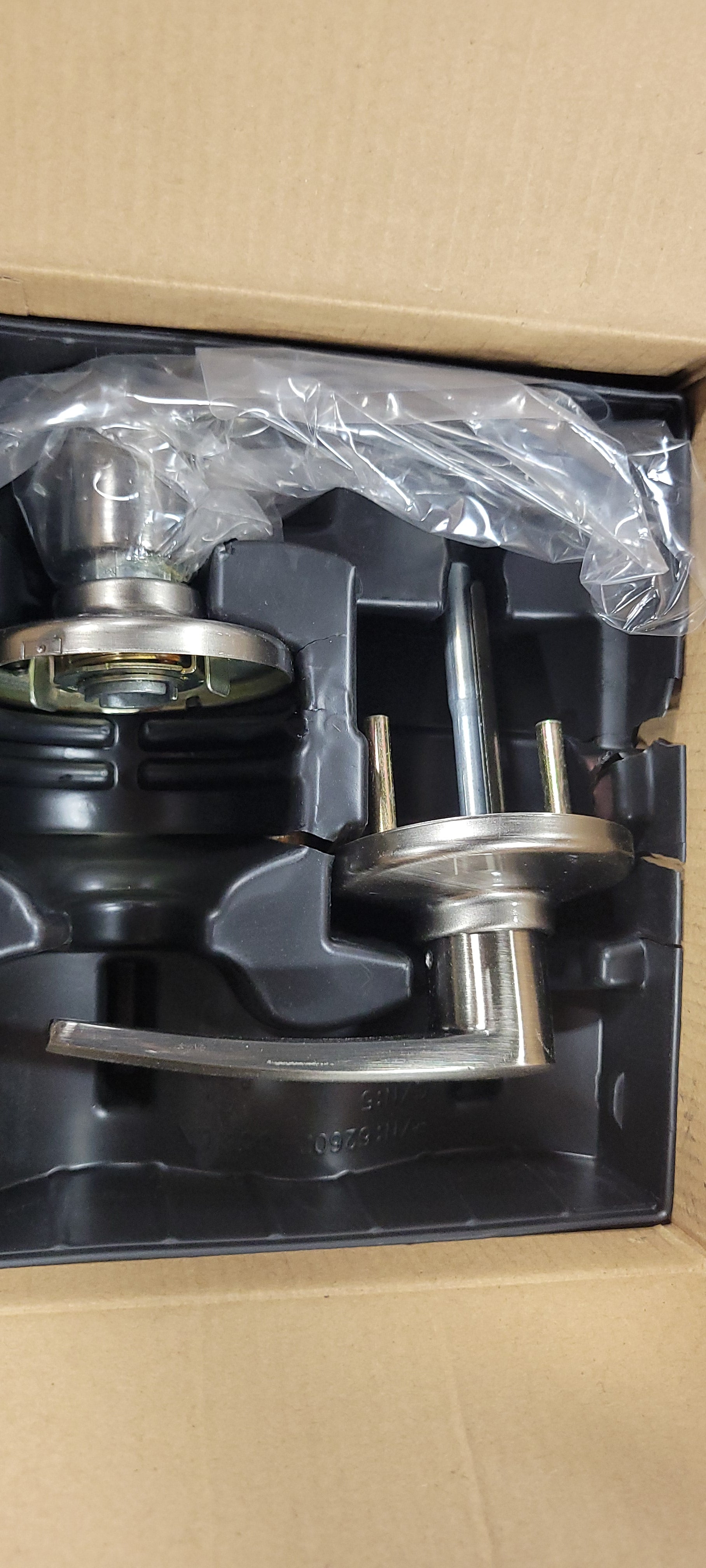 Maximum Series Delta Privacy Door Leverset Antique Brass