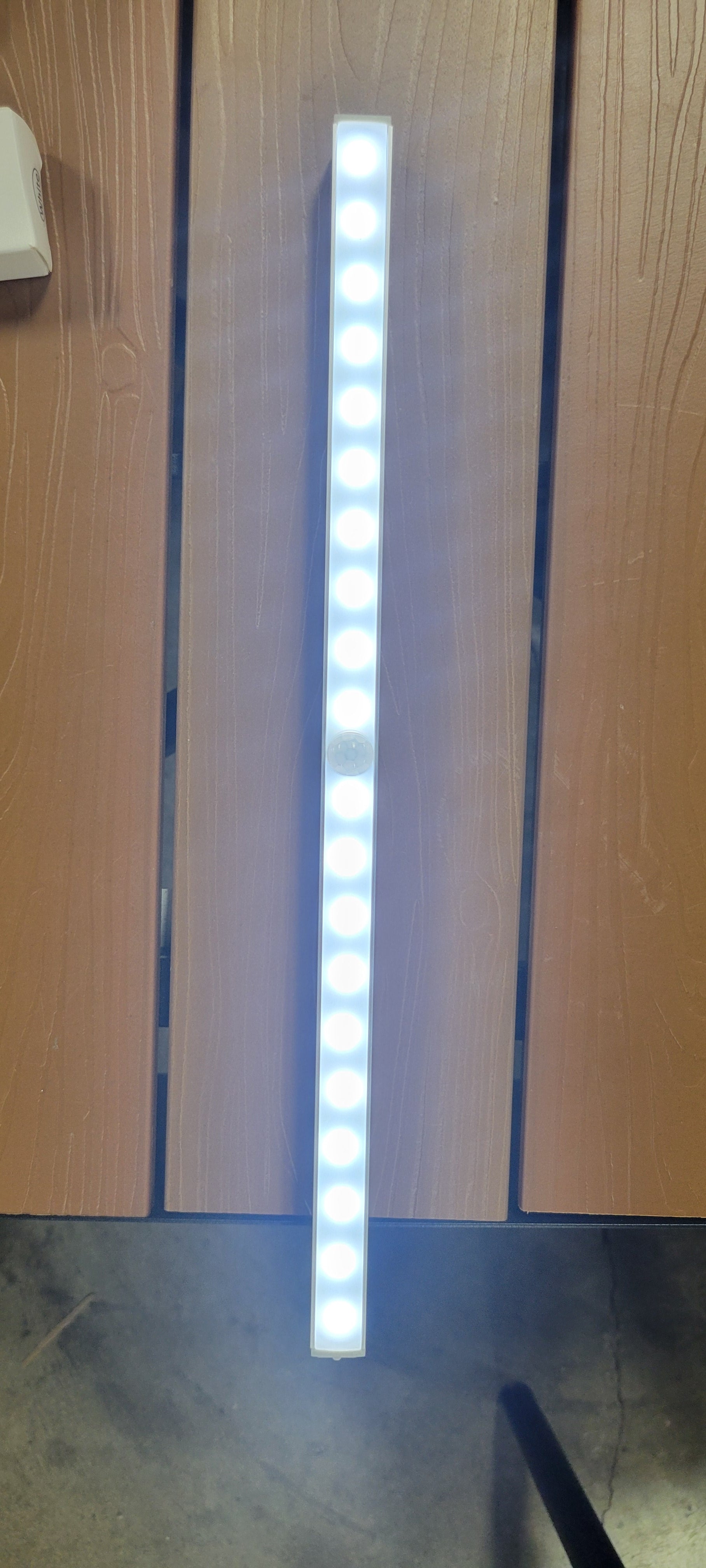 3-Pack Wireless Battery-Operated Under Cabinet Light Bar with Motion Sensor
