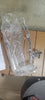 Glass Shelf with Removable Bar in Polished Nickel