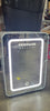 Gallery 9 Can Beauty Lighted Mirror Fridge - White