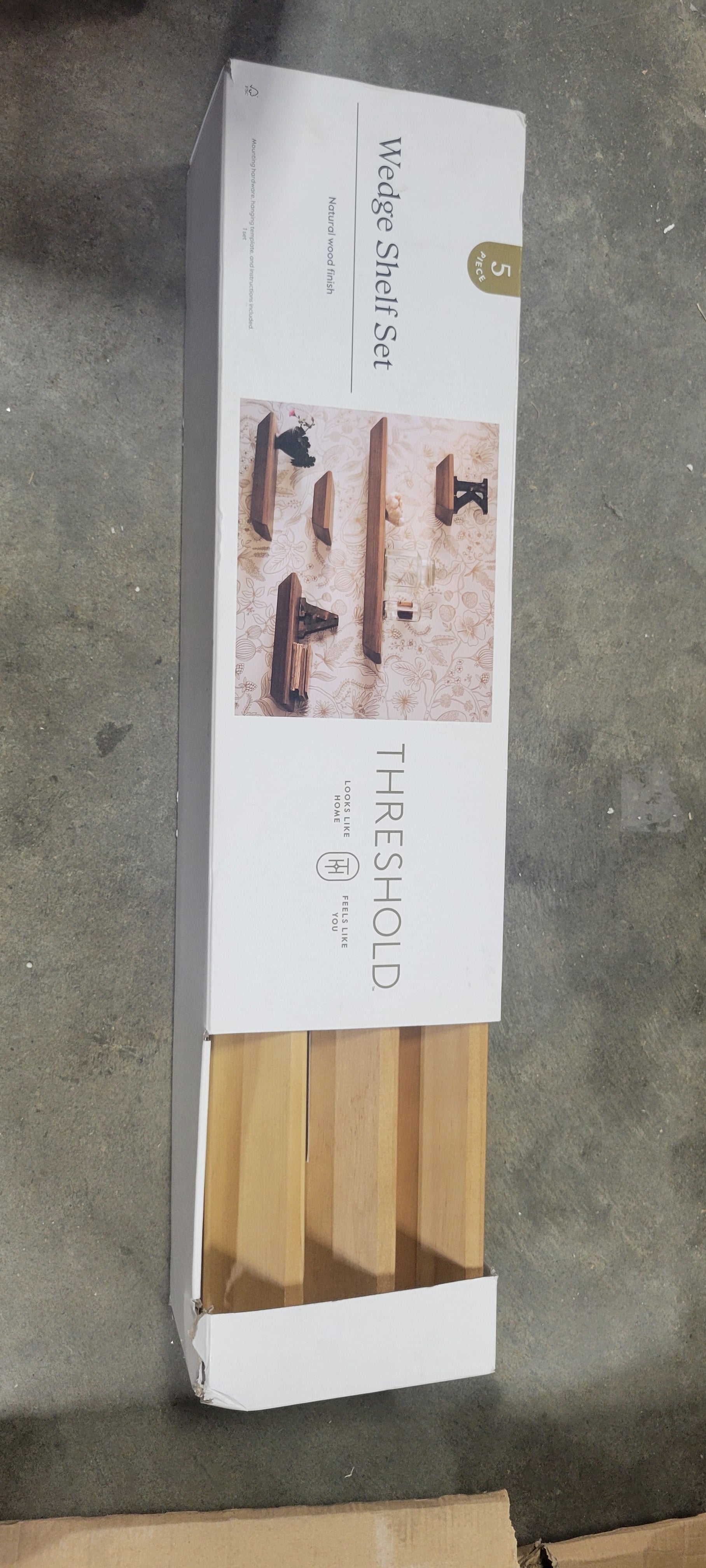 5pc Wedge Shelves