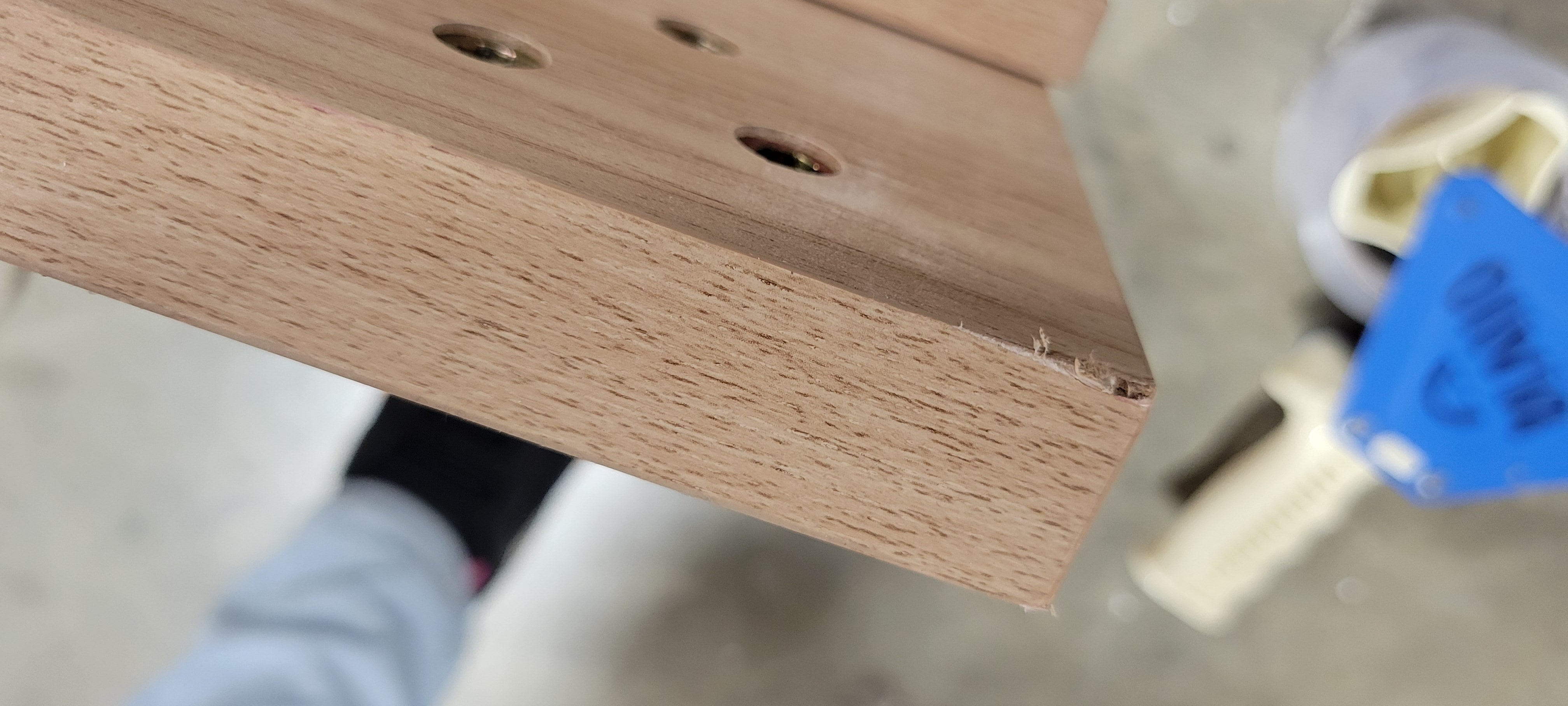 Wood and Metal Console Table Natural