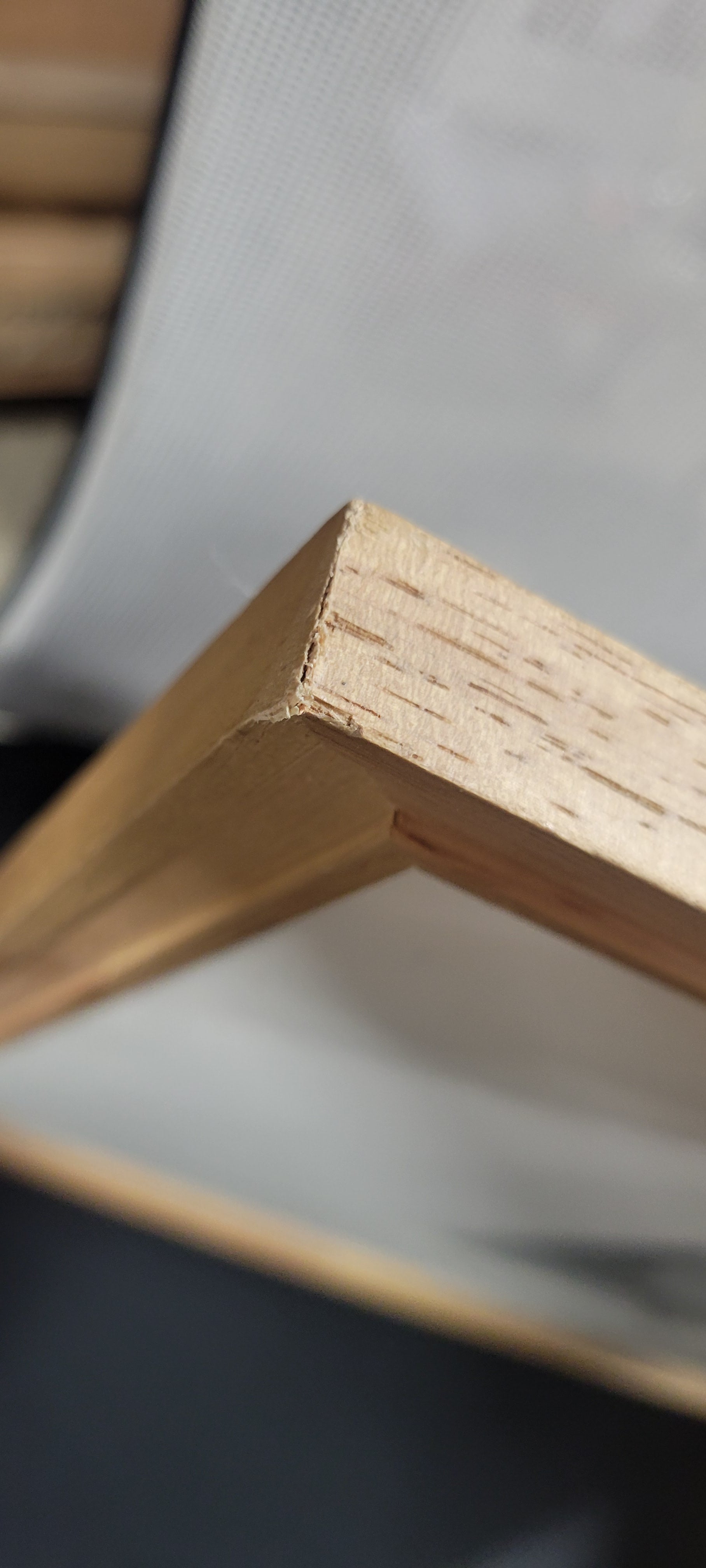 Matted Gallery Frame Natural Wood