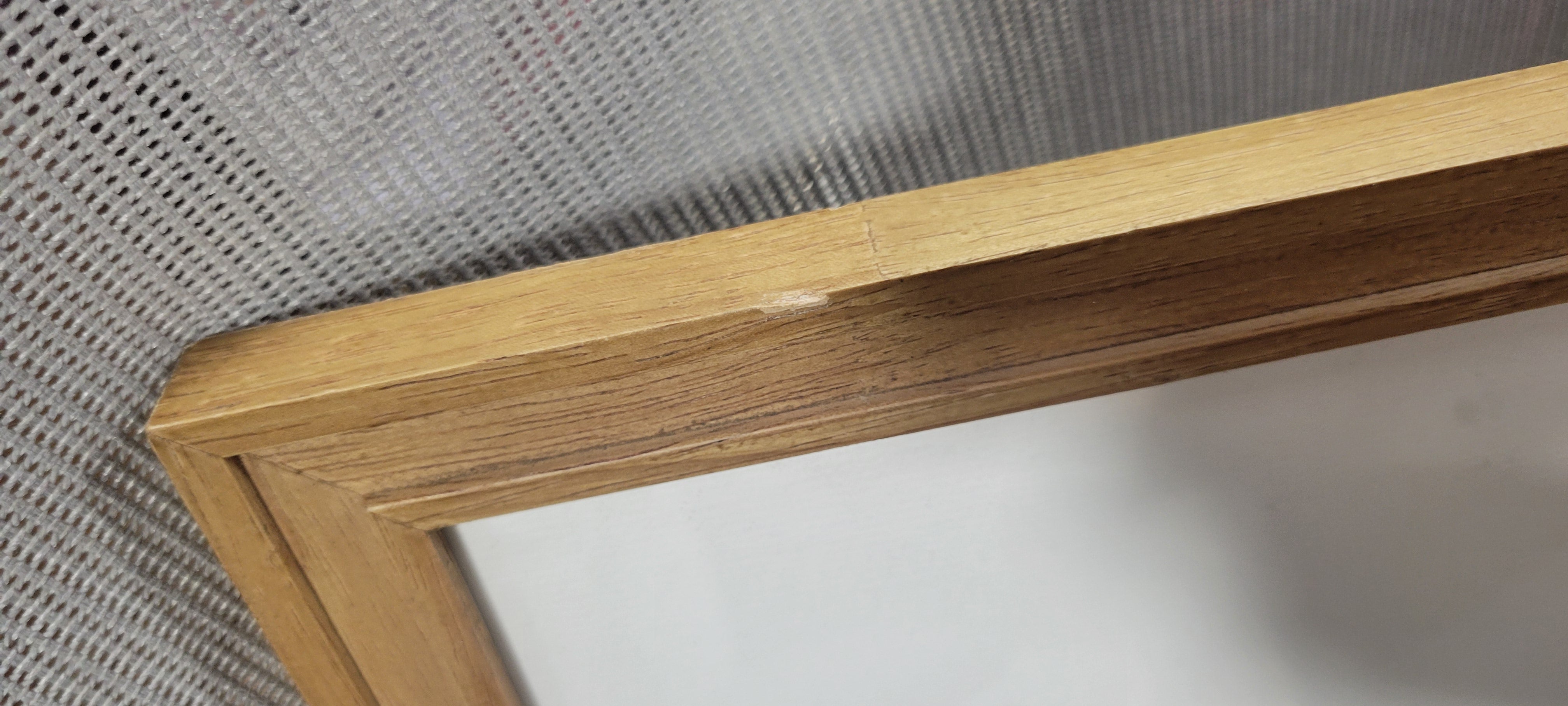 Matted Gallery Frame Natural Wood