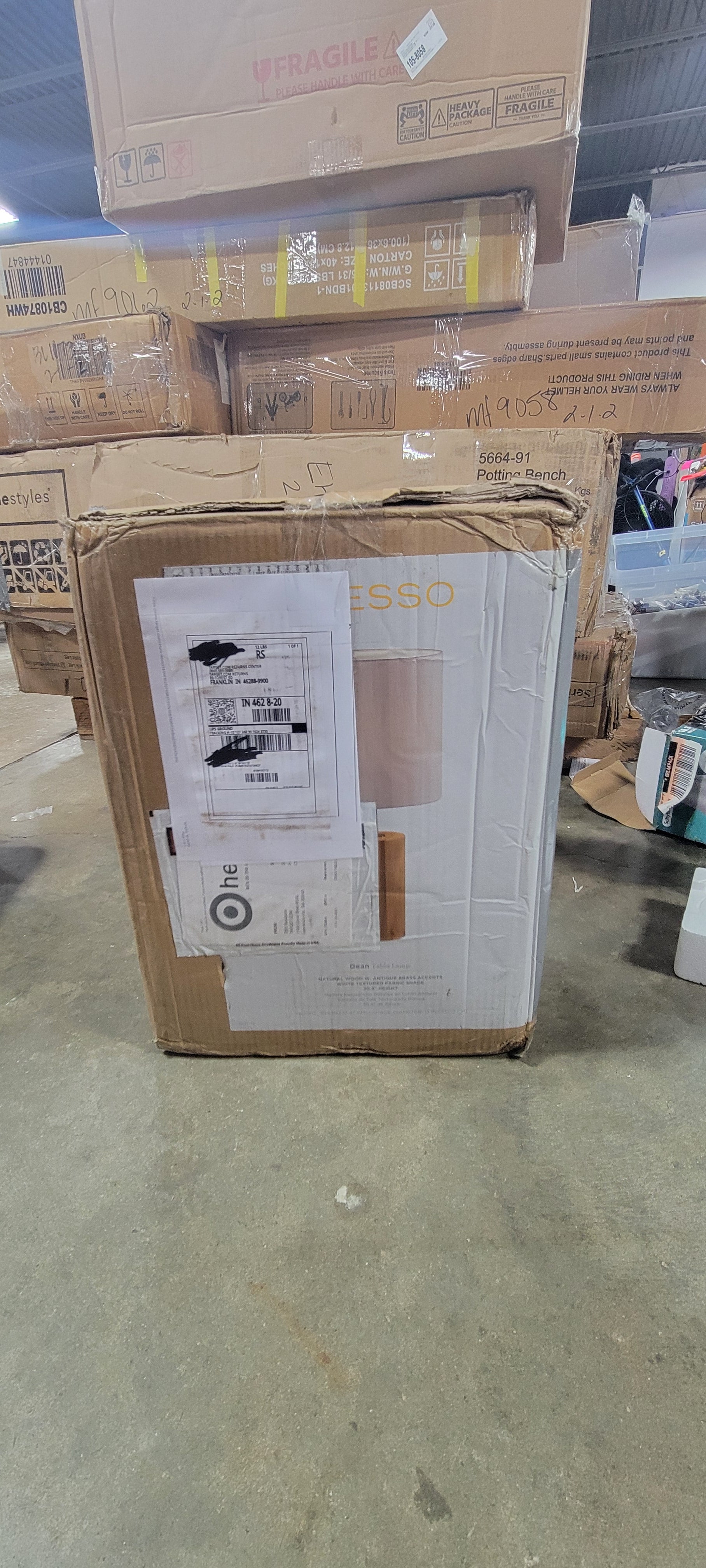 Dean Table Lamp Natural